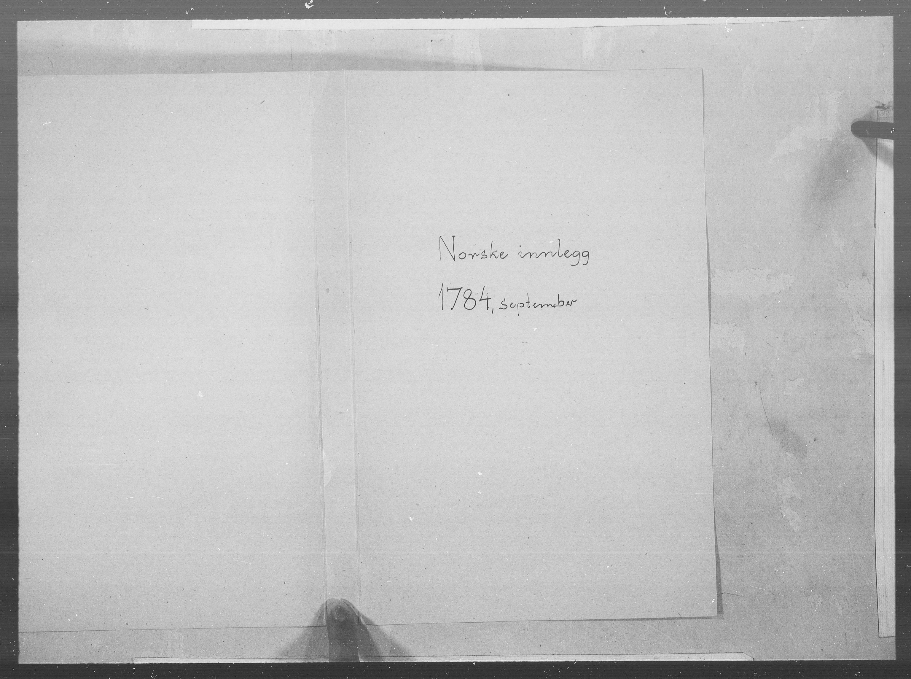 Danske Kanselli 1572-1799, AV/RA-EA-3023/F/Fc/Fcc/Fcca/L0251: Norske innlegg 1572-1799, 1784, p. 486