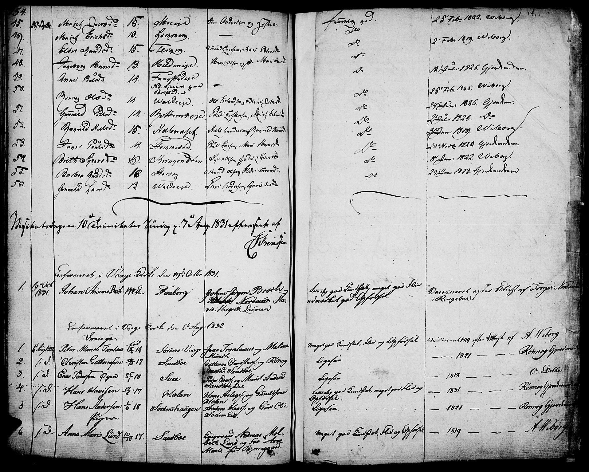 Vågå prestekontor, SAH/PREST-076/H/Ha/Haa/L0004: Parish register (official) no. 4 /1, 1827-1842, p. 154