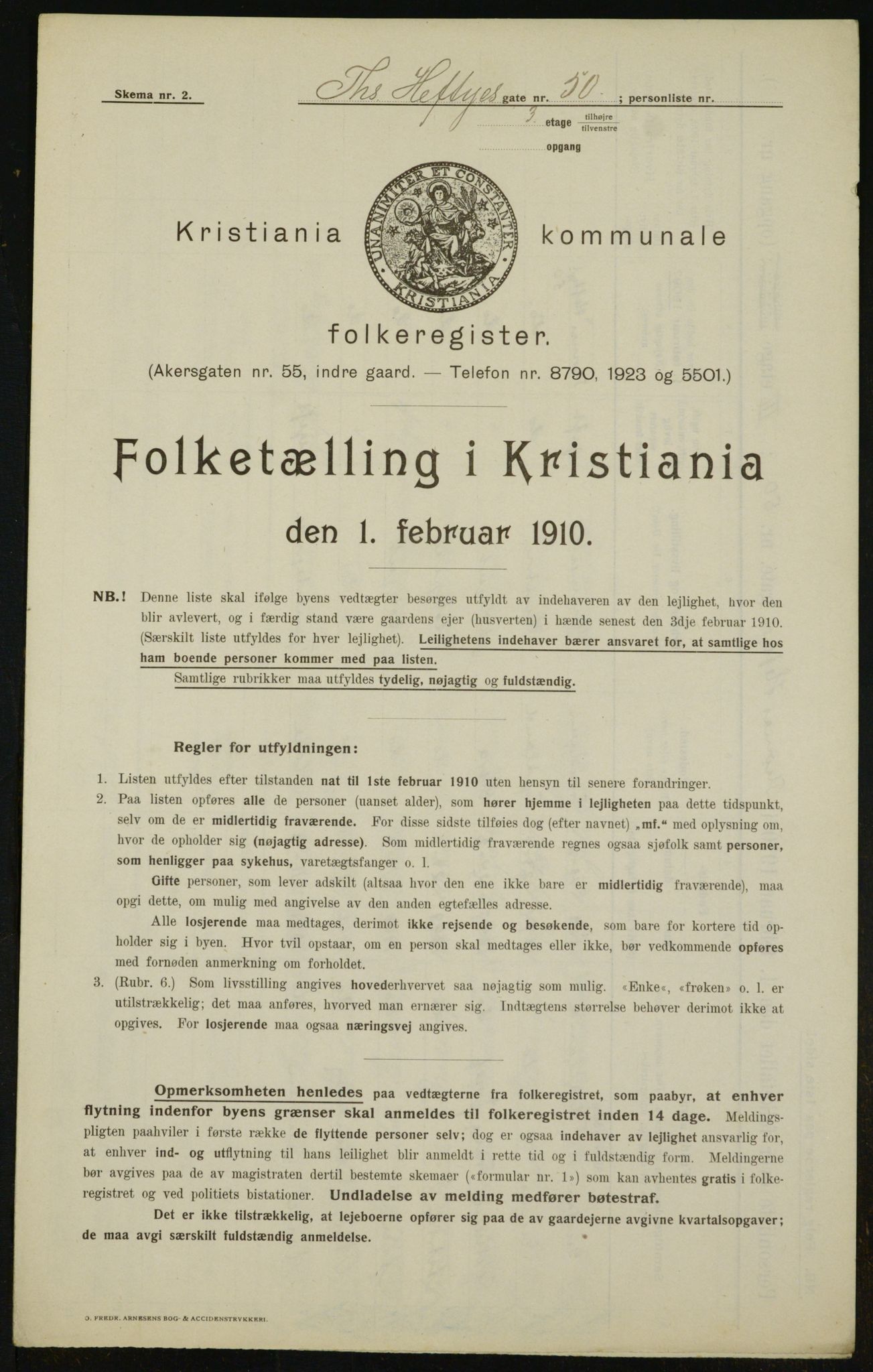 OBA, Municipal Census 1910 for Kristiania, 1910, p. 103651