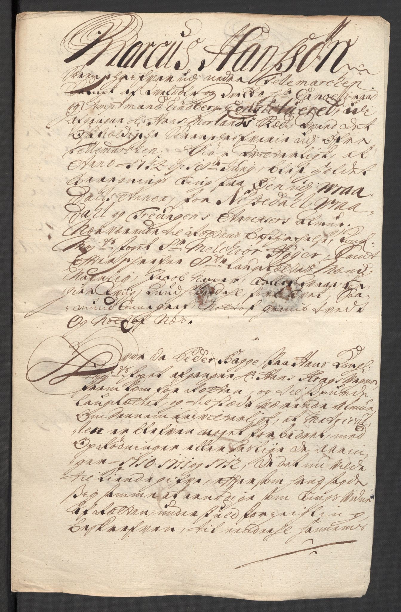 Rentekammeret inntil 1814, Reviderte regnskaper, Fogderegnskap, AV/RA-EA-4092/R36/L2122: Fogderegnskap Øvre og Nedre Telemark og Bamble, 1710-1711, p. 156