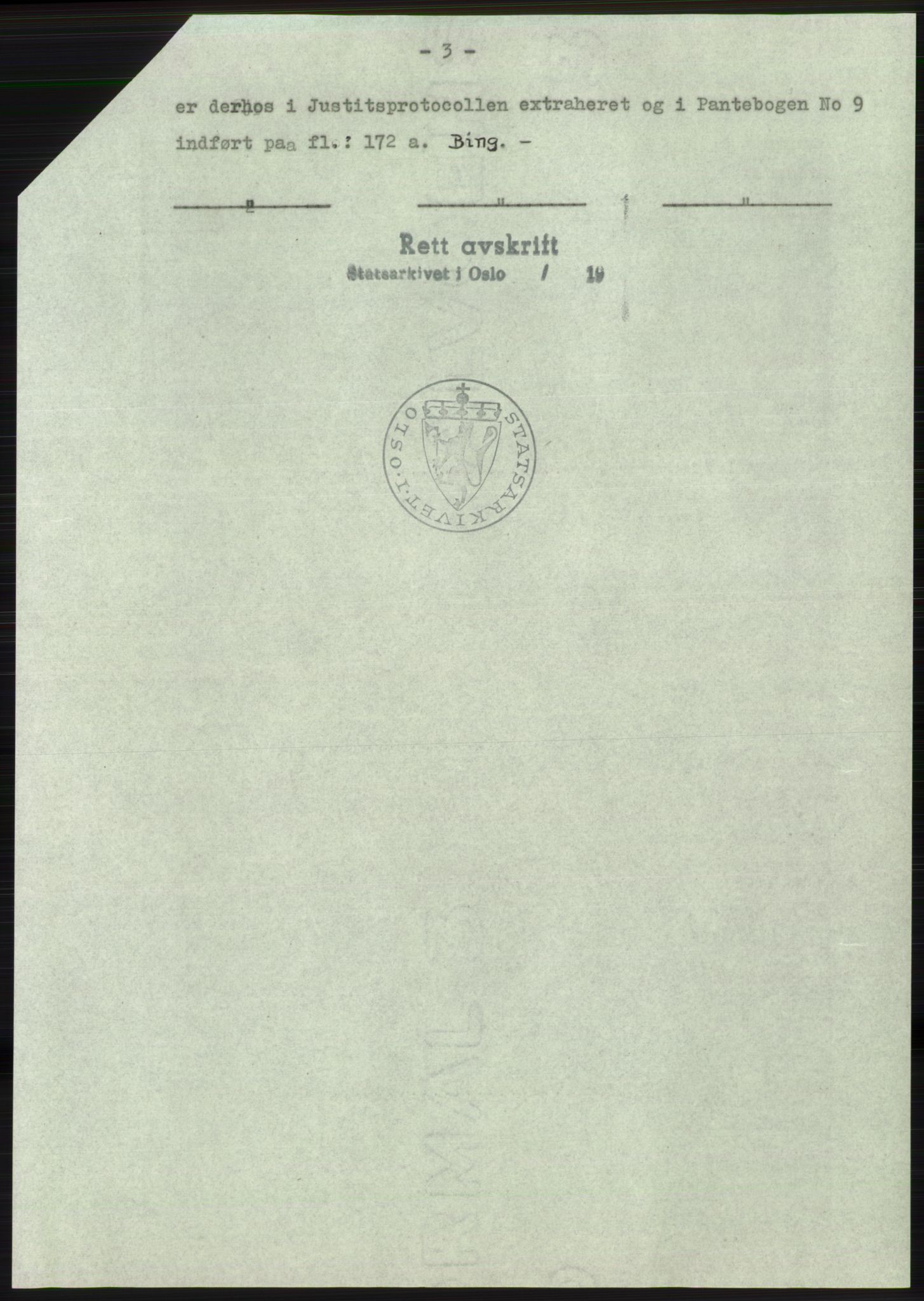 Statsarkivet i Oslo, AV/SAO-A-10621/Z/Zd/L0028: Avskrifter, j.nr 20-2143/1969, 1969, p. 5