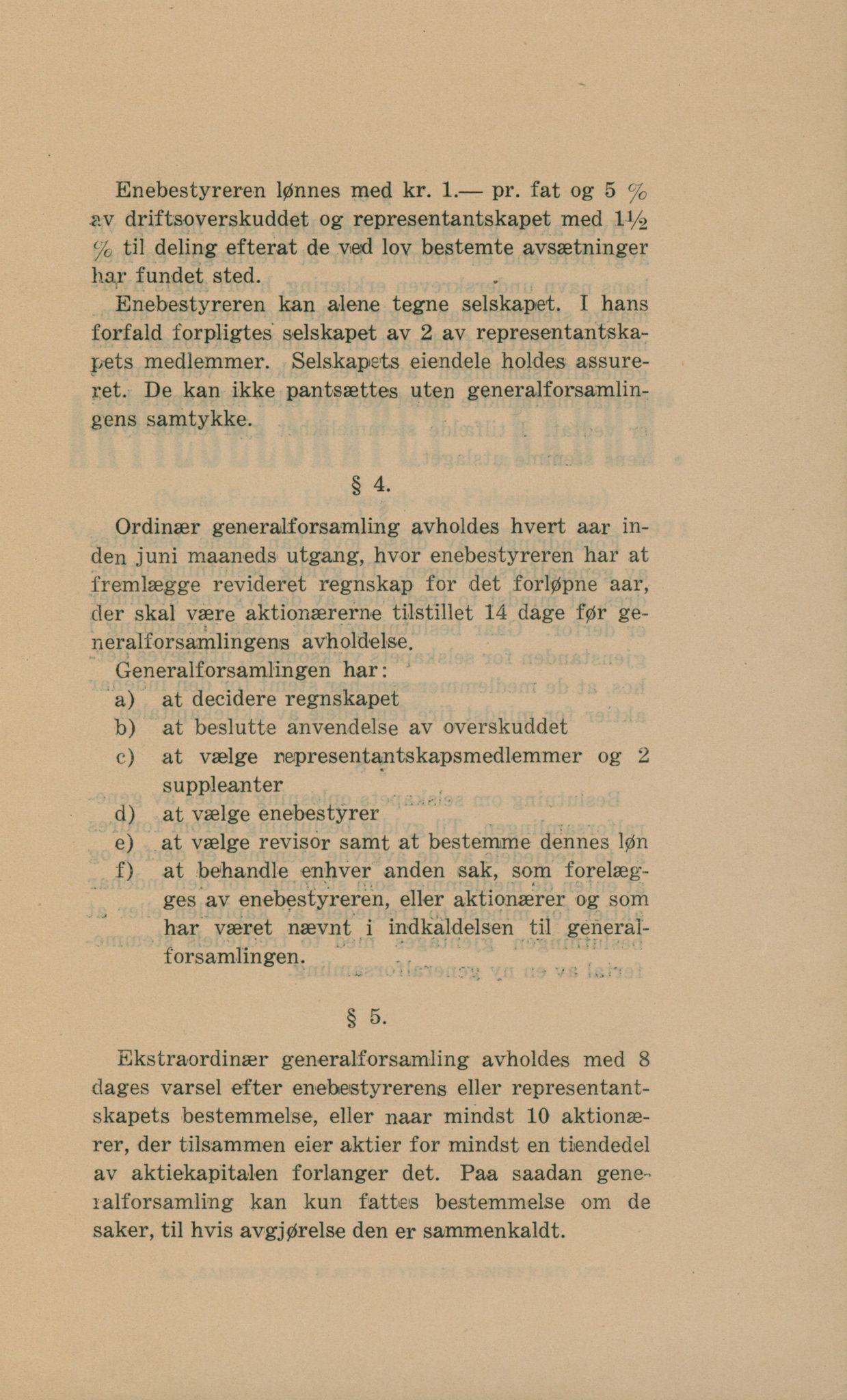AS Gabon, VEMU/ARS-A-1328/A/L0002: Aksjeinnbydelse, vedtekter, avvikling, 1921-1932