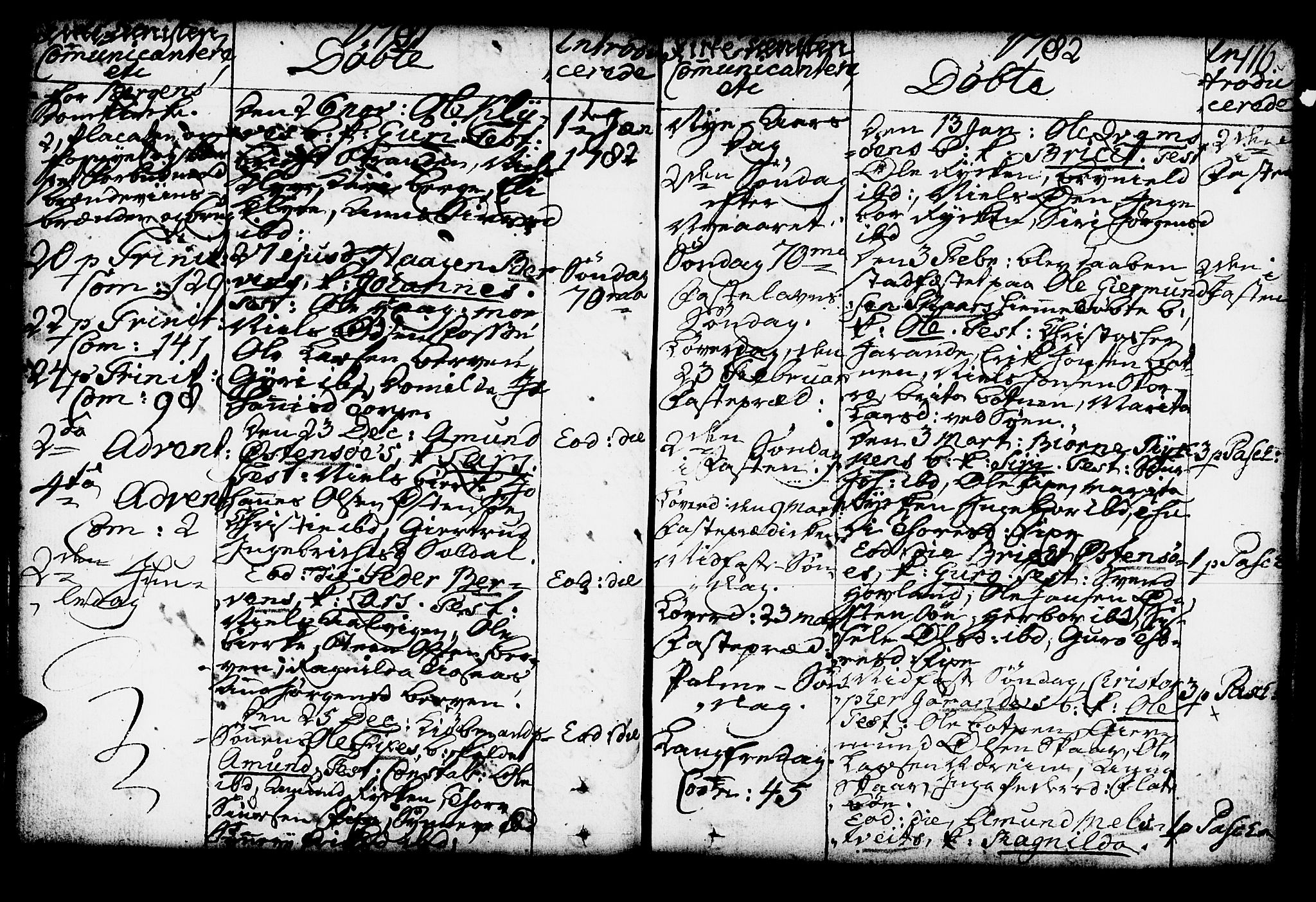 Kvam sokneprestembete, AV/SAB-A-76201/H/Haa: Parish register (official) no. A 4, 1743-1795, p. 116