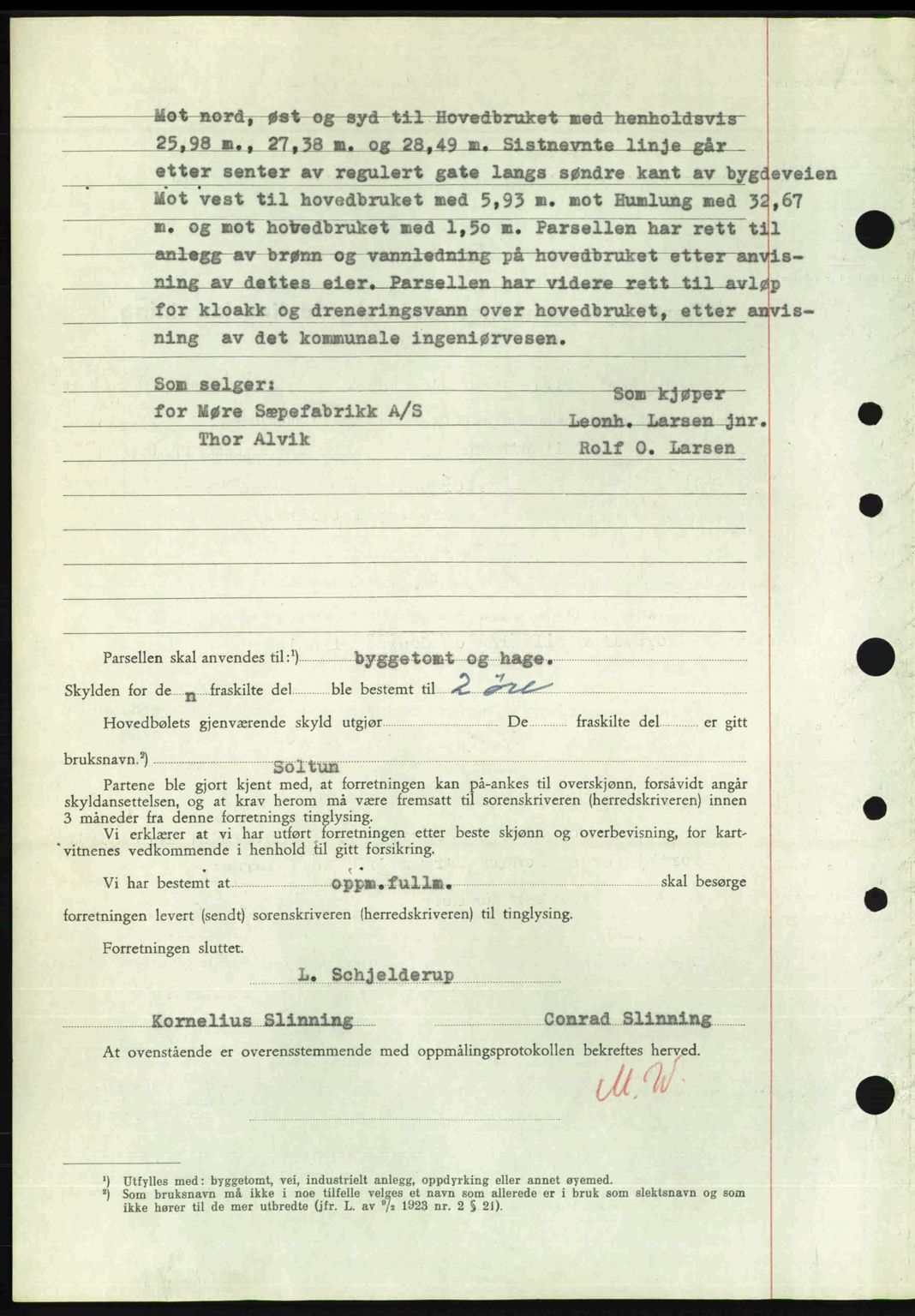 Nordre Sunnmøre sorenskriveri, AV/SAT-A-0006/1/2/2C/2Ca: Mortgage book no. A35, 1950-1950, Diary no: : 1895/1950