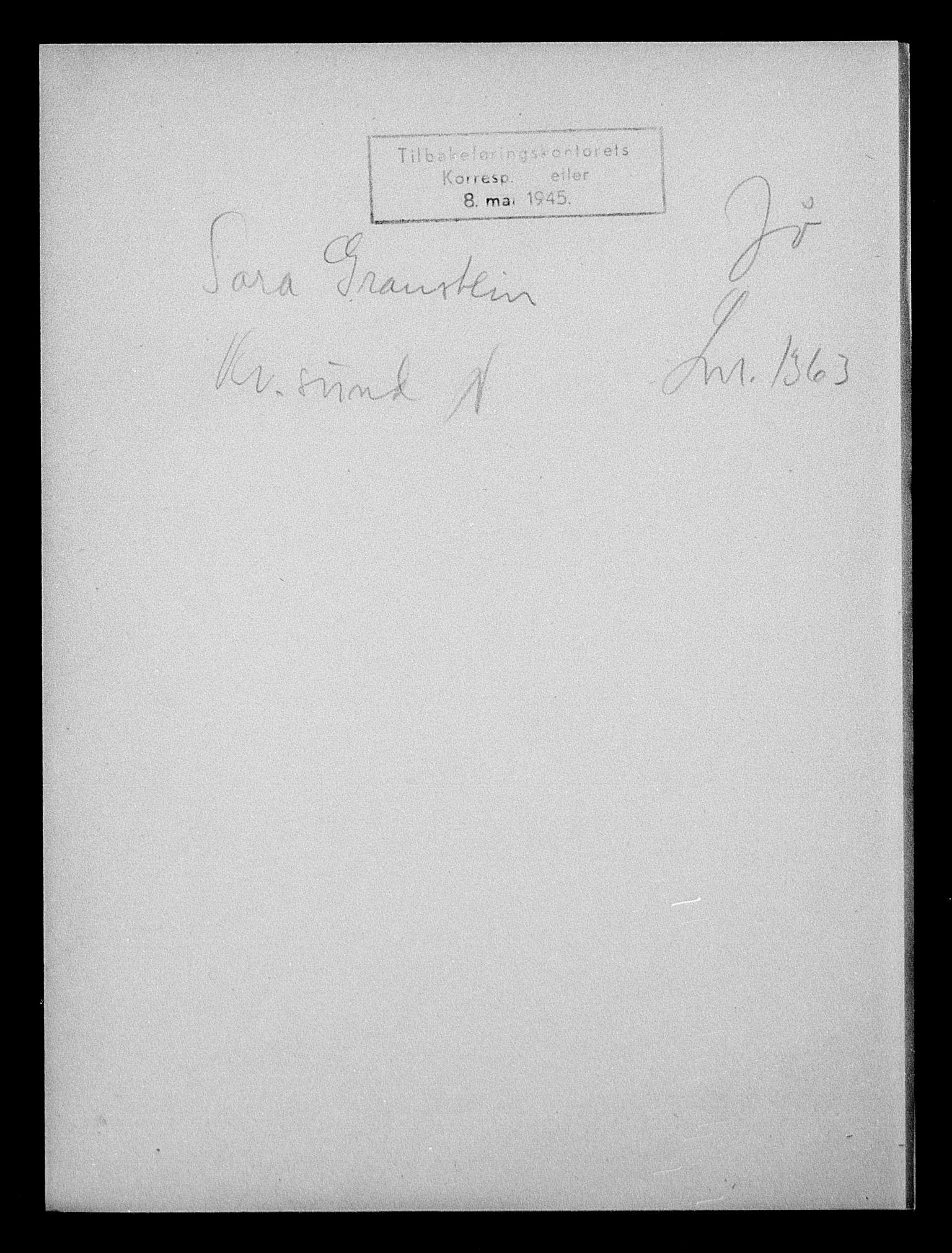 Justisdepartementet, Tilbakeføringskontoret for inndratte formuer, AV/RA-S-1564/H/Hc/Hcb/L0913: --, 1945-1947, p. 486