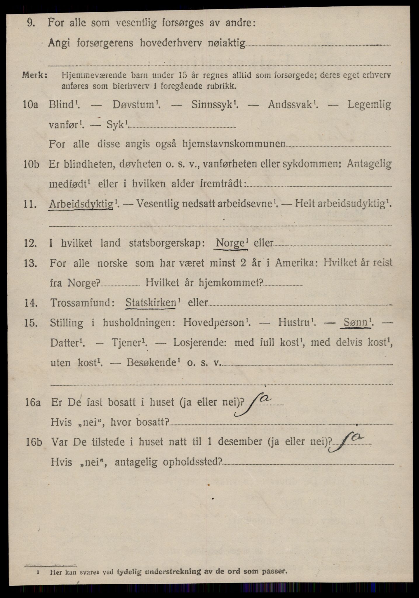 SAT, 1920 census for Tustna, 1920, p. 1730