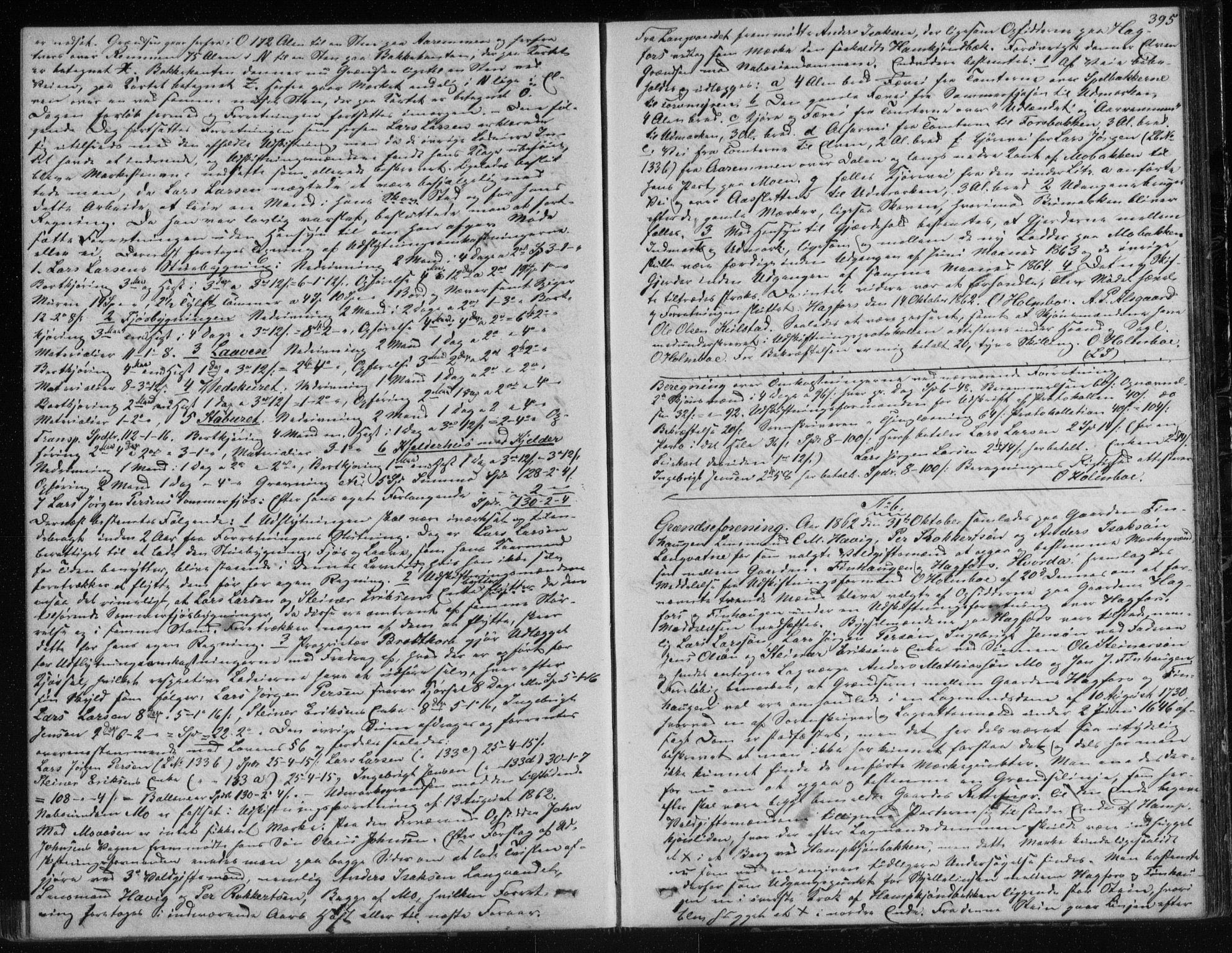 Søndre Helgeland sorenskriveri, AV/SAT-A-4575/1/2/2C/L0001: Mortgage book no. 12, 1860-1864, p. 395