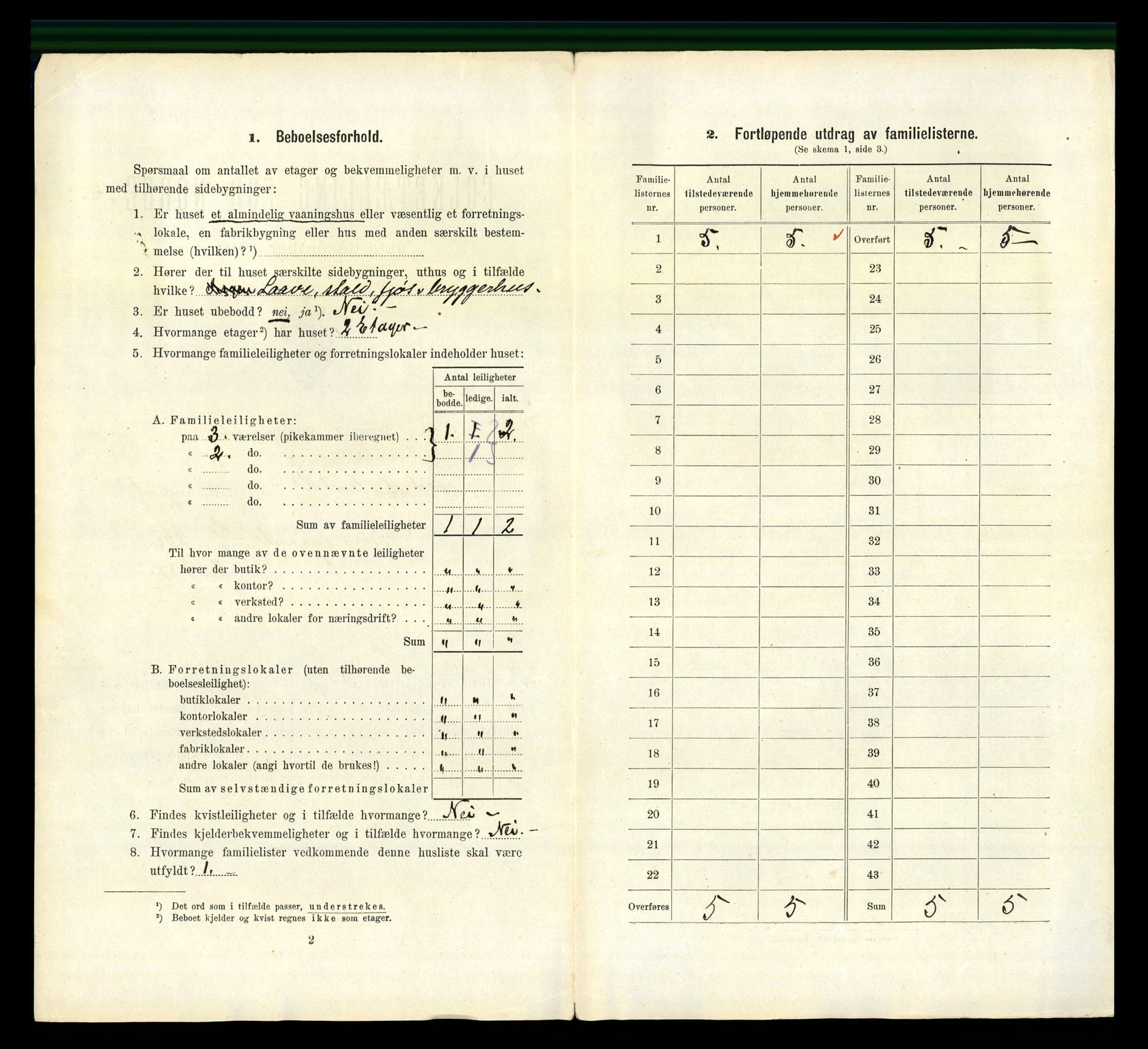 RA, 1910 census for Fredrikshald, 1910, p. 5805