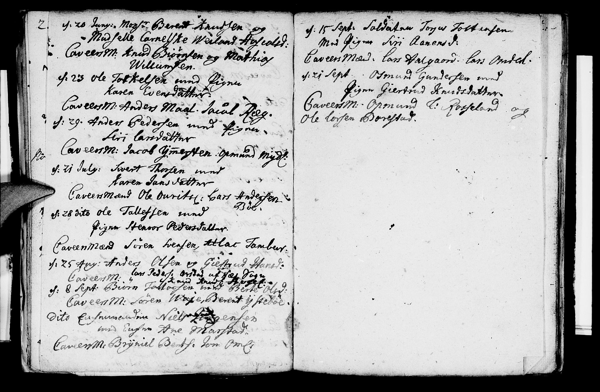 Sokndal sokneprestkontor, SAST/A-101808: Parish register (official) no. A 2, 1740-1743