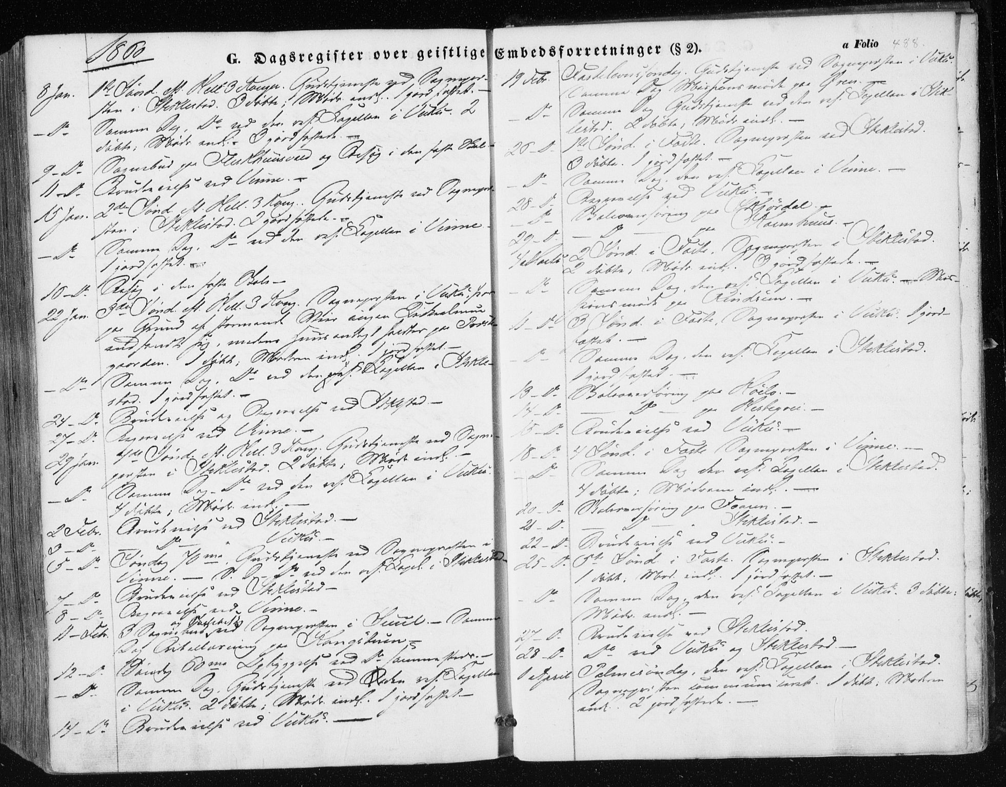 Ministerialprotokoller, klokkerbøker og fødselsregistre - Nord-Trøndelag, SAT/A-1458/723/L0240: Parish register (official) no. 723A09, 1852-1860, p. 488