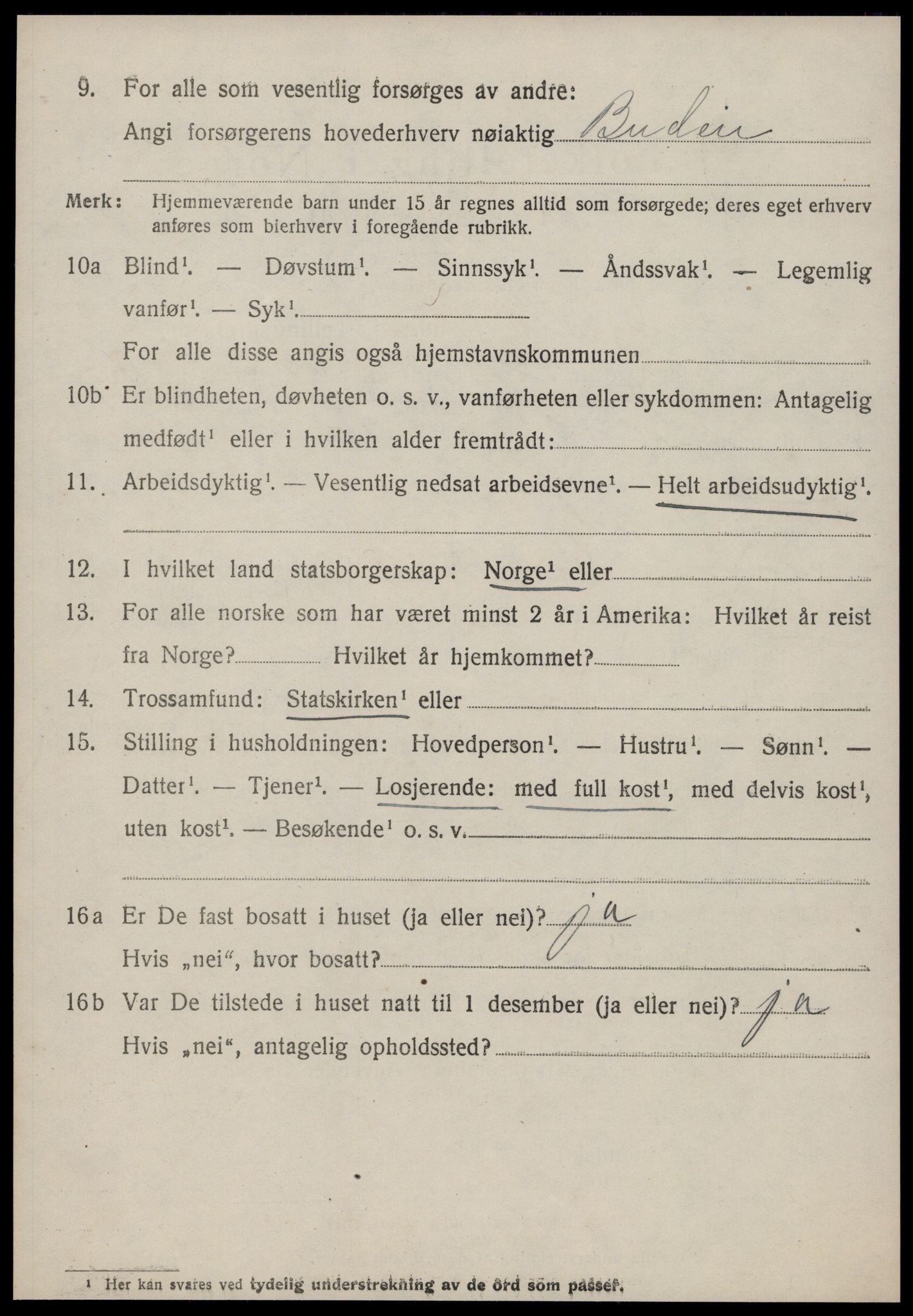 SAT, 1920 census for Surnadal, 1920, p. 4176