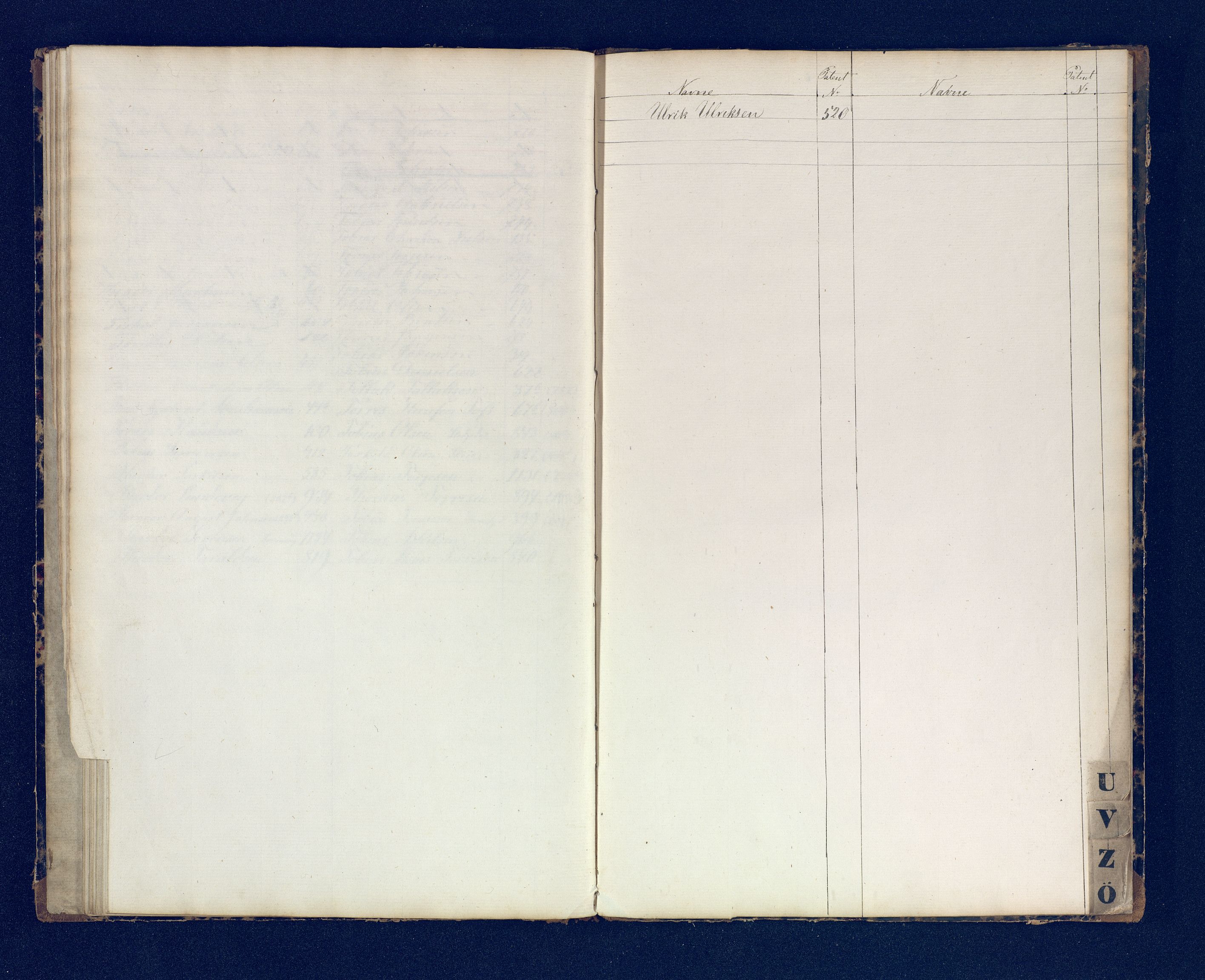 Mandal mønstringskrets, SAK/2031-0016/F/Fb/L0017/0001: Register til annontasjonsrulle og hovedrulle, Y-37 / Register til hovedrulle Y-19 (2 stykker), 1860-1866, p. 84
