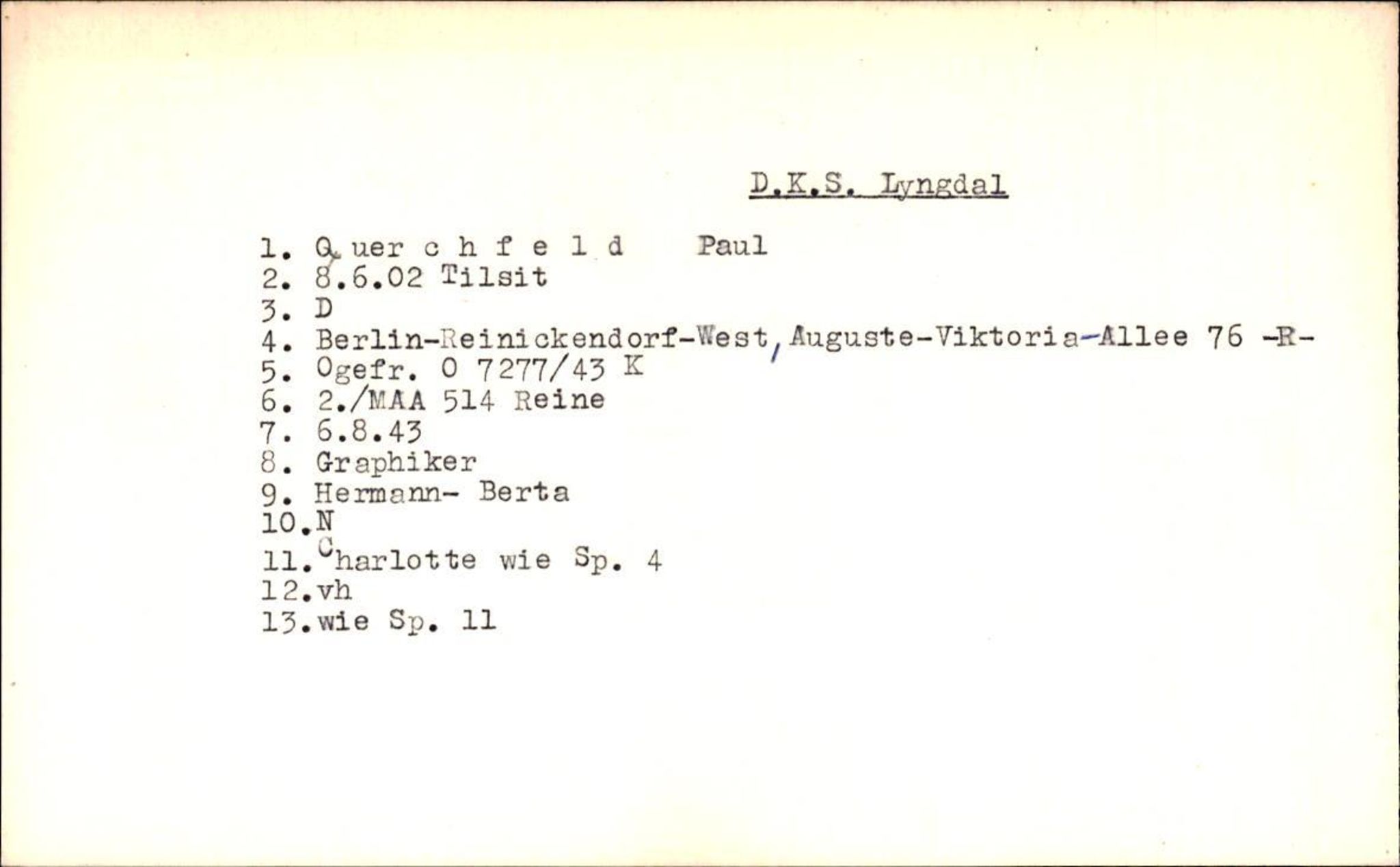 Hjemsendte tyskere , RA/RAFA-6487/D/Da/L0003: Krause- Pauletta, 1945-1947, p. 1096