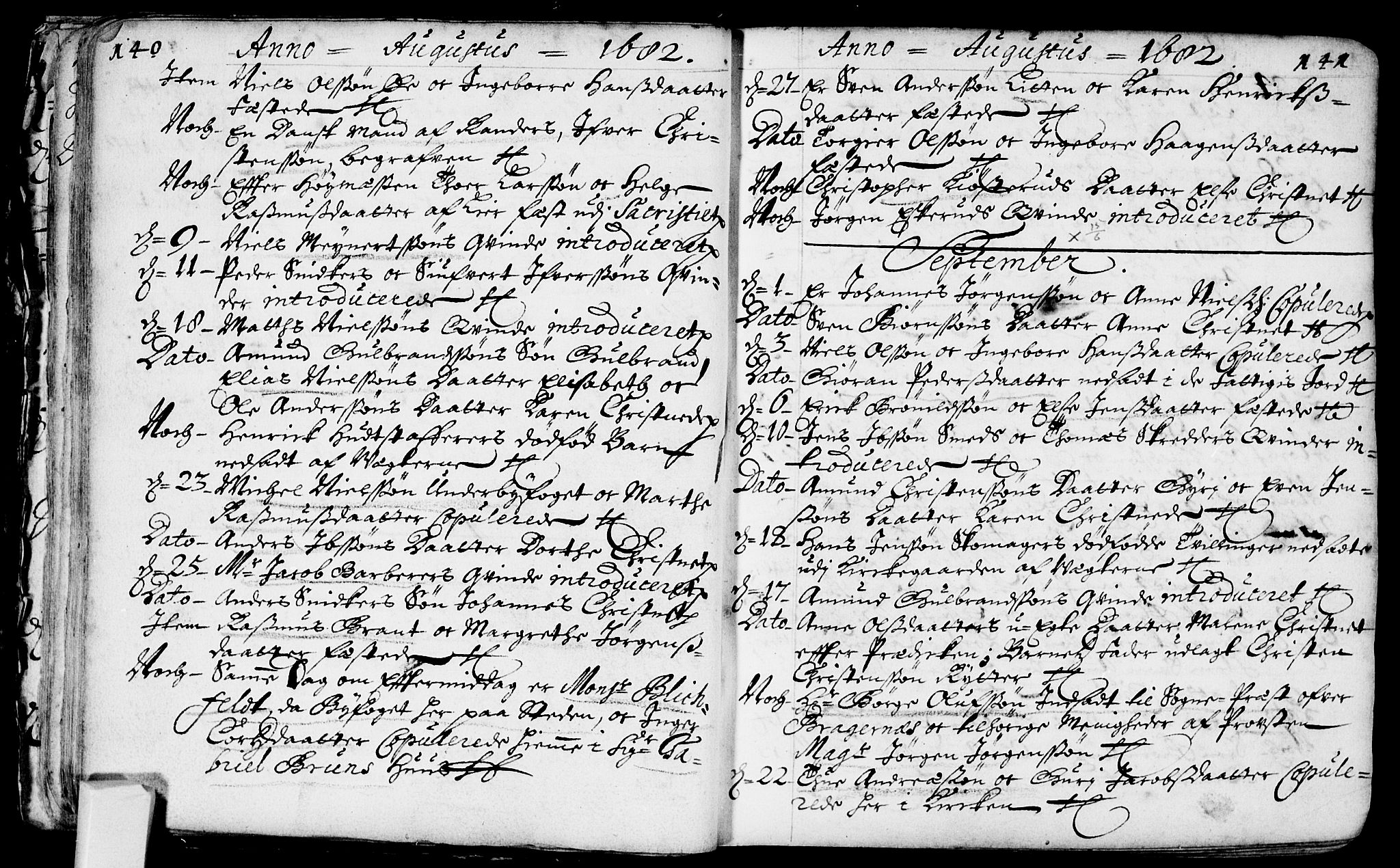 Bragernes kirkebøker, AV/SAKO-A-6/F/Fa/L0002: Parish register (official) no. I 2, 1680-1705, p. 140-141