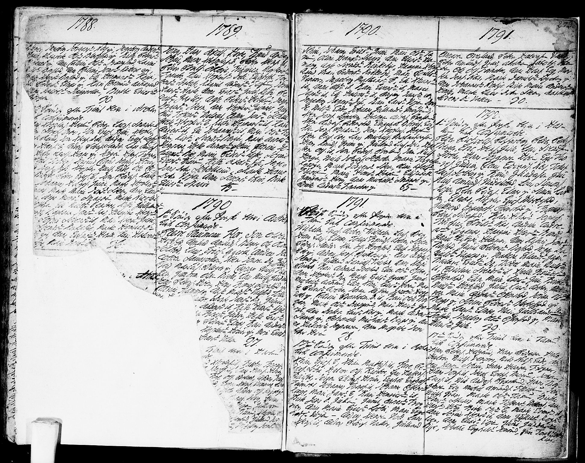 Asker prestekontor Kirkebøker, SAO/A-10256a/F/Fa/L0003: Parish register (official) no. I 3, 1767-1807, p. 273