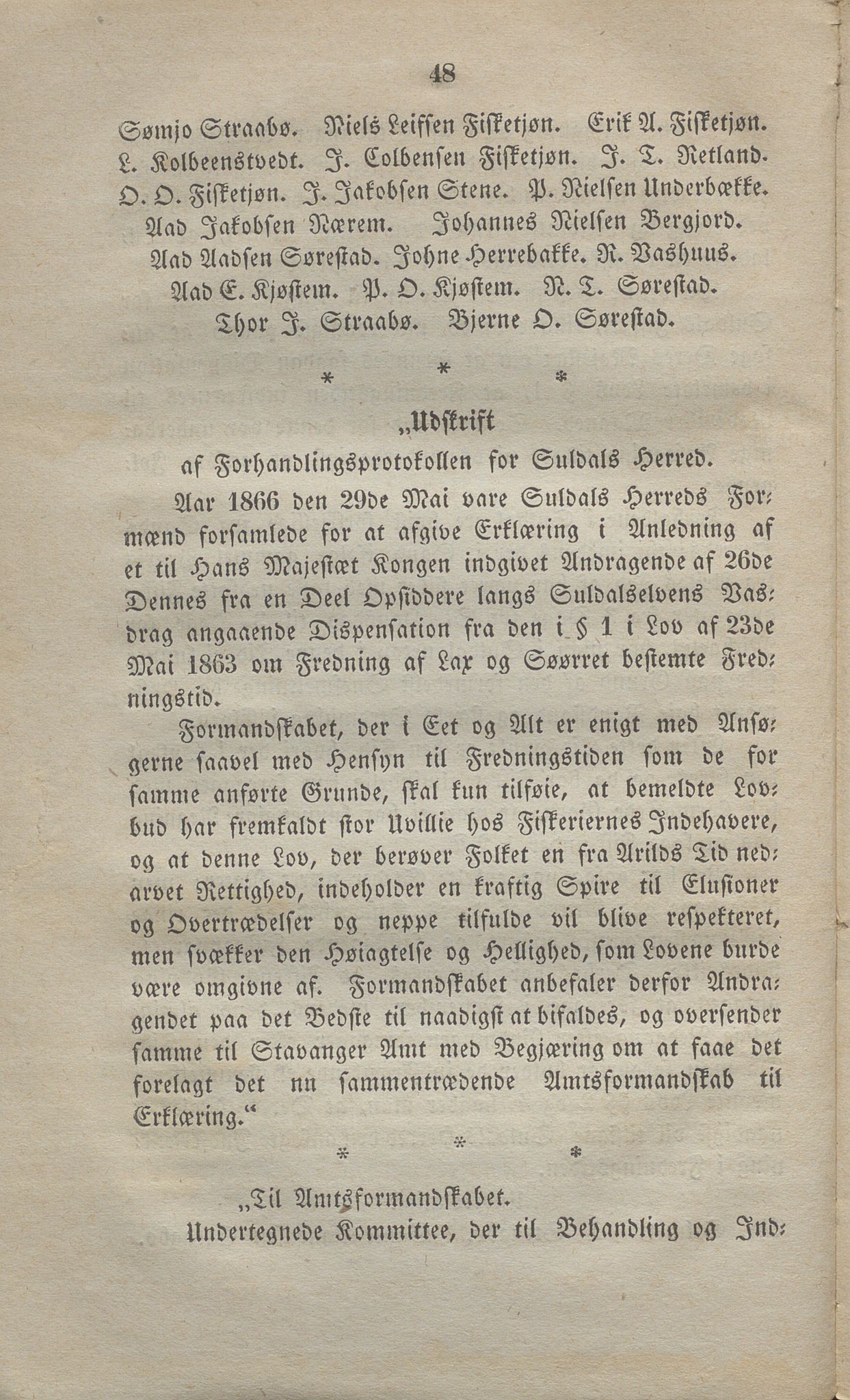 Rogaland fylkeskommune - Fylkesrådmannen , IKAR/A-900/A, 1865-1866, p. 321