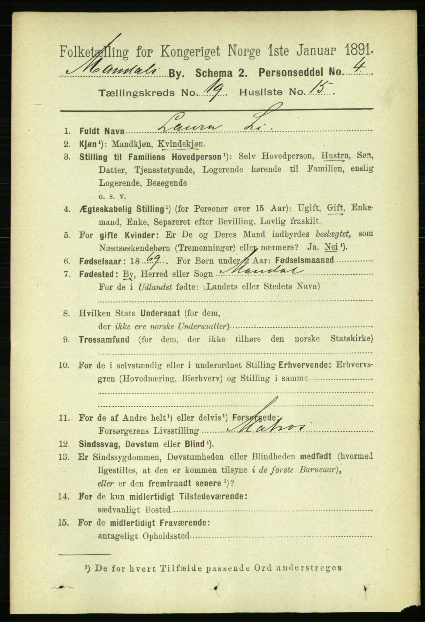 RA, 1891 census for 1002 Mandal, 1891, p. 3900