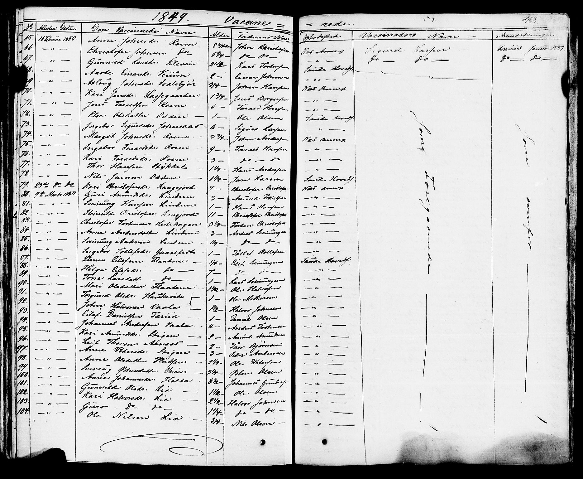 Sauherad kirkebøker, SAKO/A-298/F/Fa/L0006: Parish register (official) no. I 6, 1827-1850, p. 468