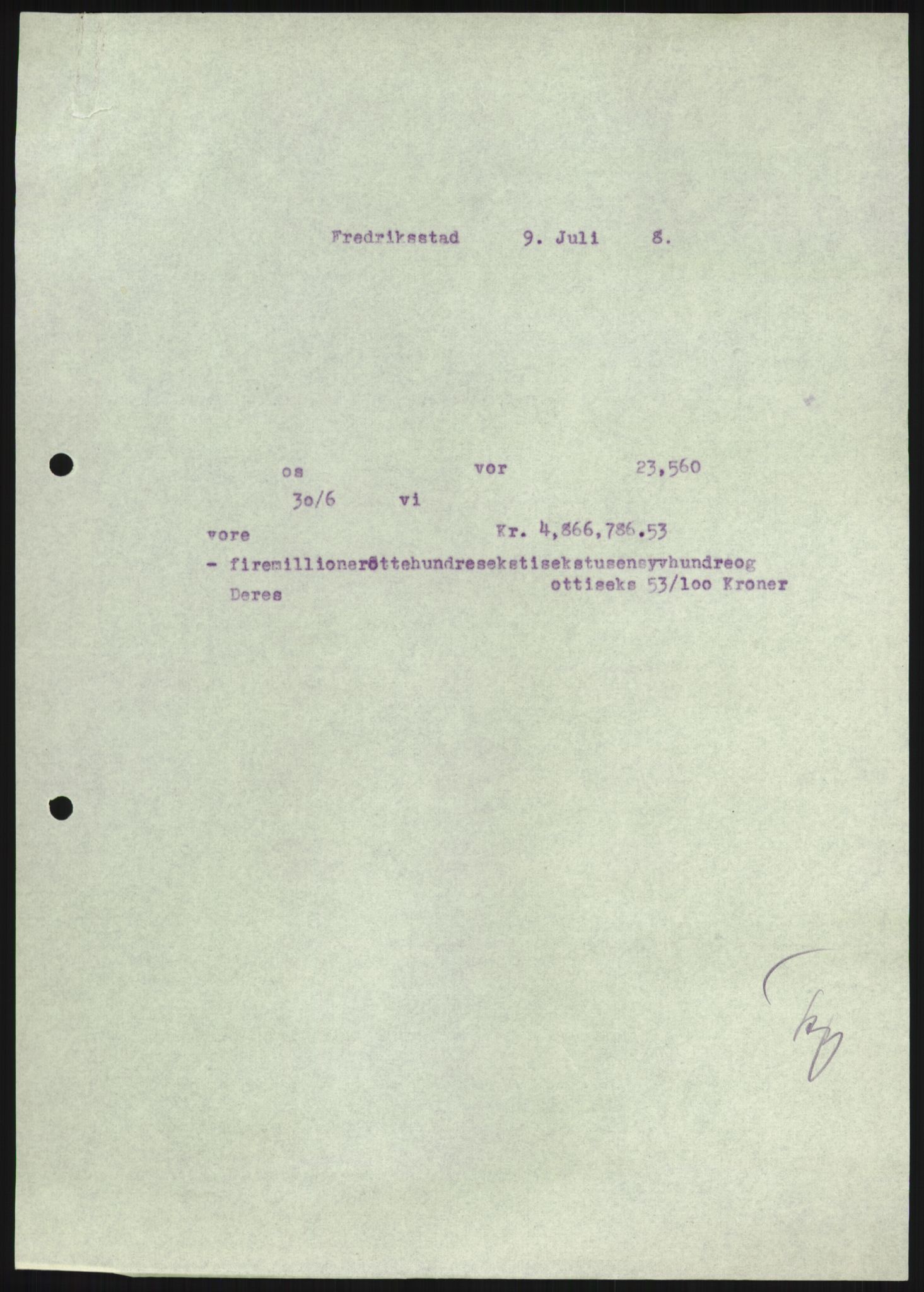 Fredrikstad mekaniske verksted, AV/RA-PA-1807/Q/L0001: Bygninger, Finansiering, Takst, Nyanlegg, 1935-1954, p. 619