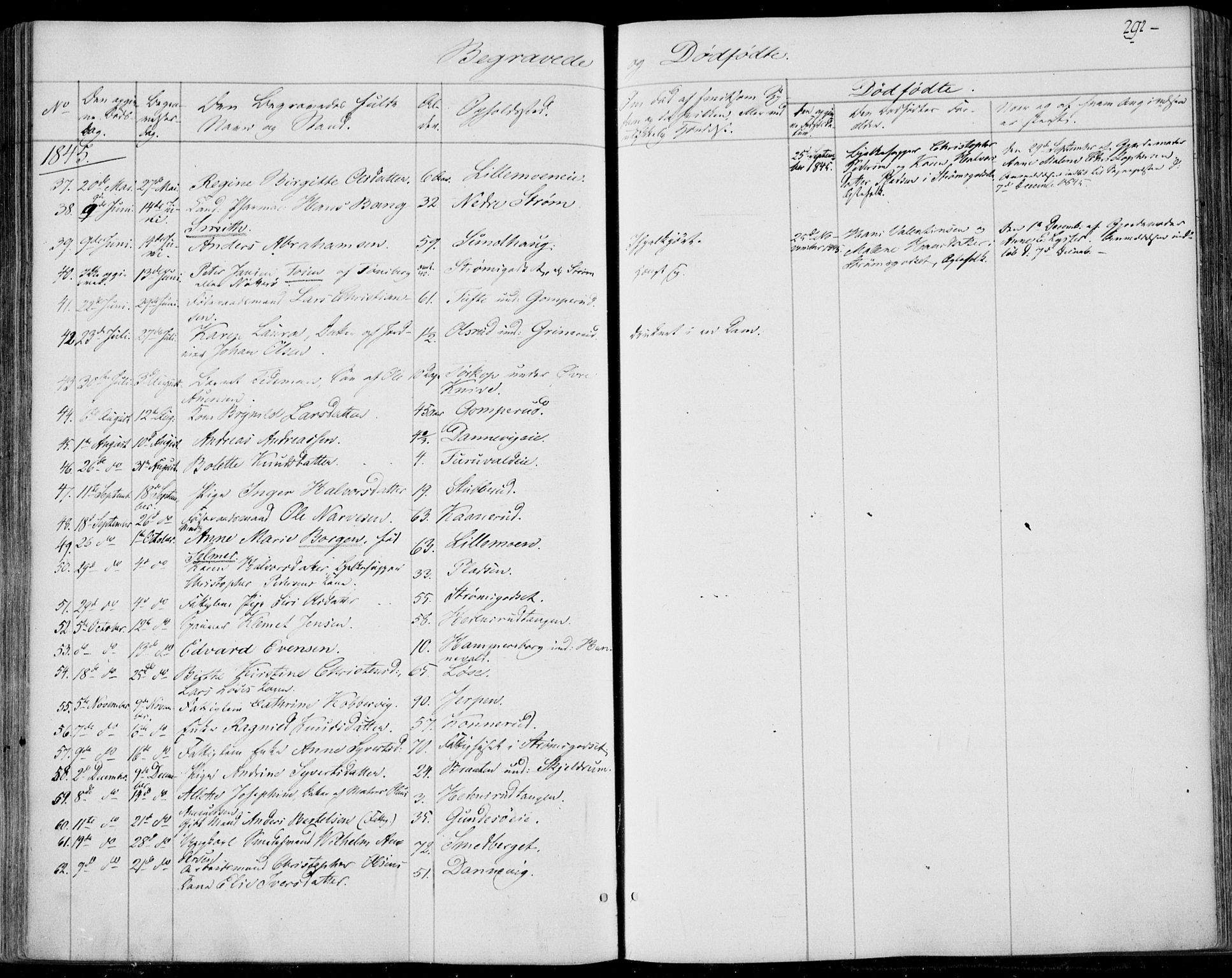 Skoger kirkebøker, SAKO/A-59/F/Fa/L0003: Parish register (official) no. I 3, 1842-1861, p. 292