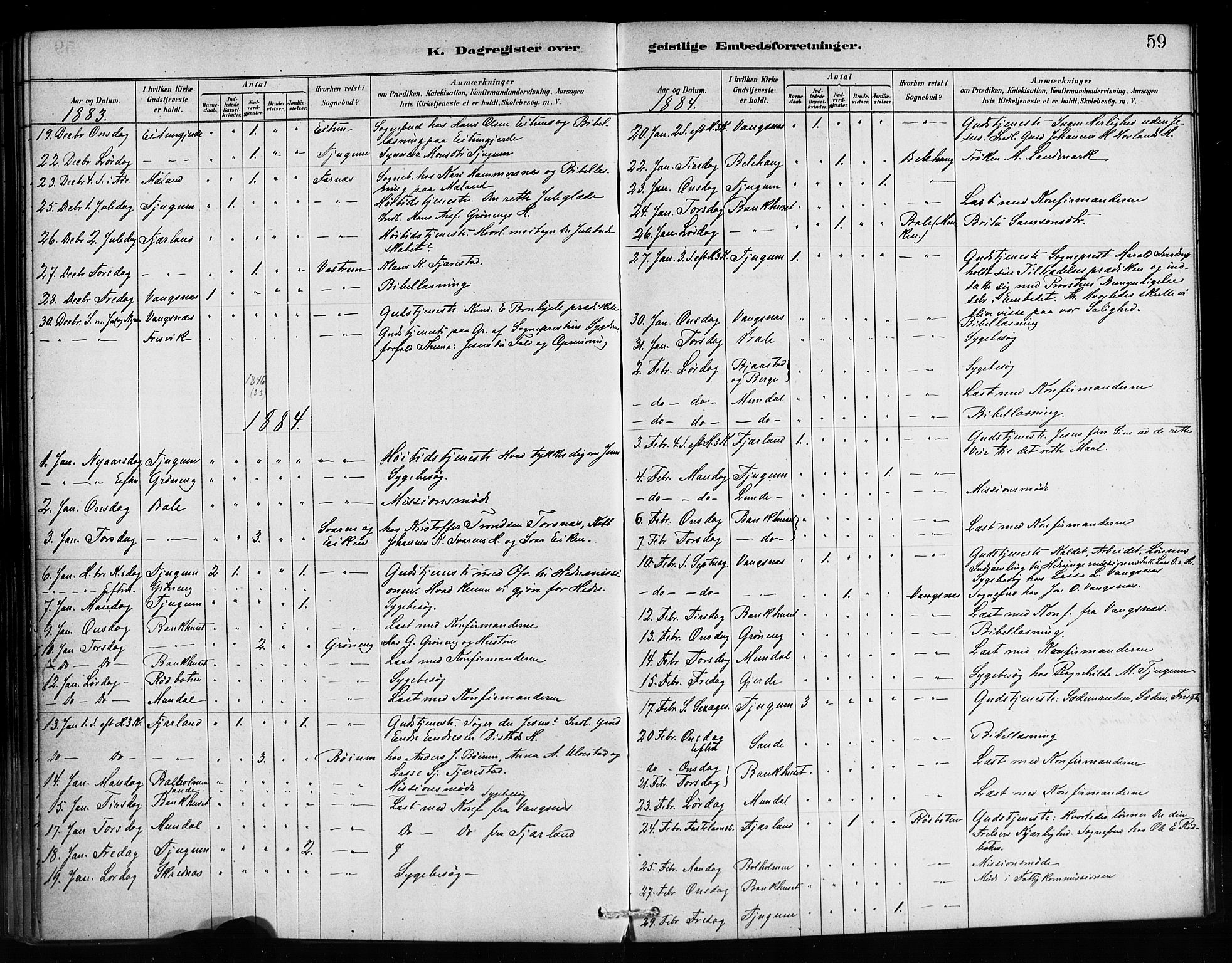 Balestrand sokneprestembete, AV/SAB-A-79601/H/Haa/Haaa/L0004: Parish register (official) no. A 4 / 1, 1879-1888, p. 59