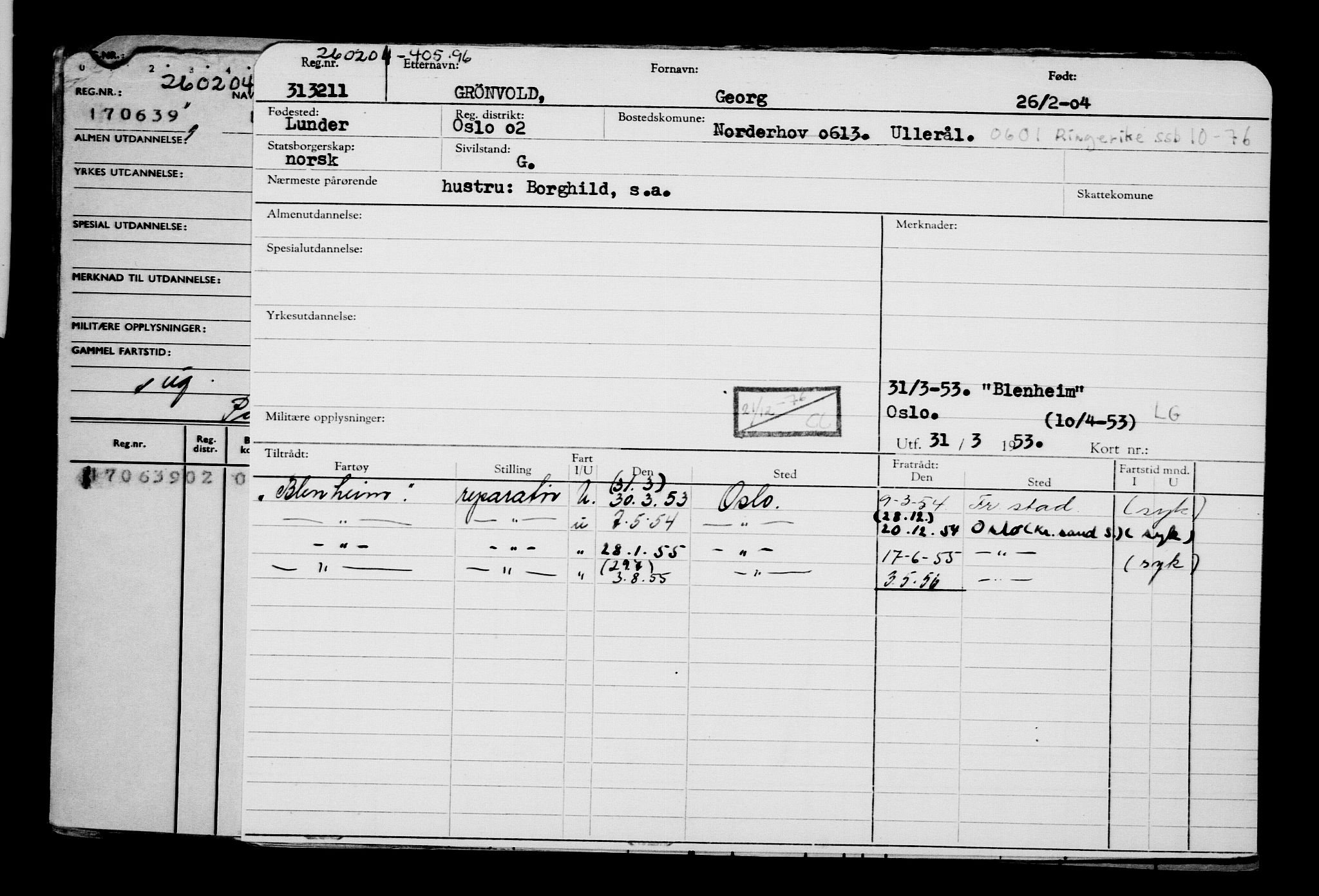 Direktoratet for sjømenn, AV/RA-S-3545/G/Gb/L0052: Hovedkort, 1904, p. 535