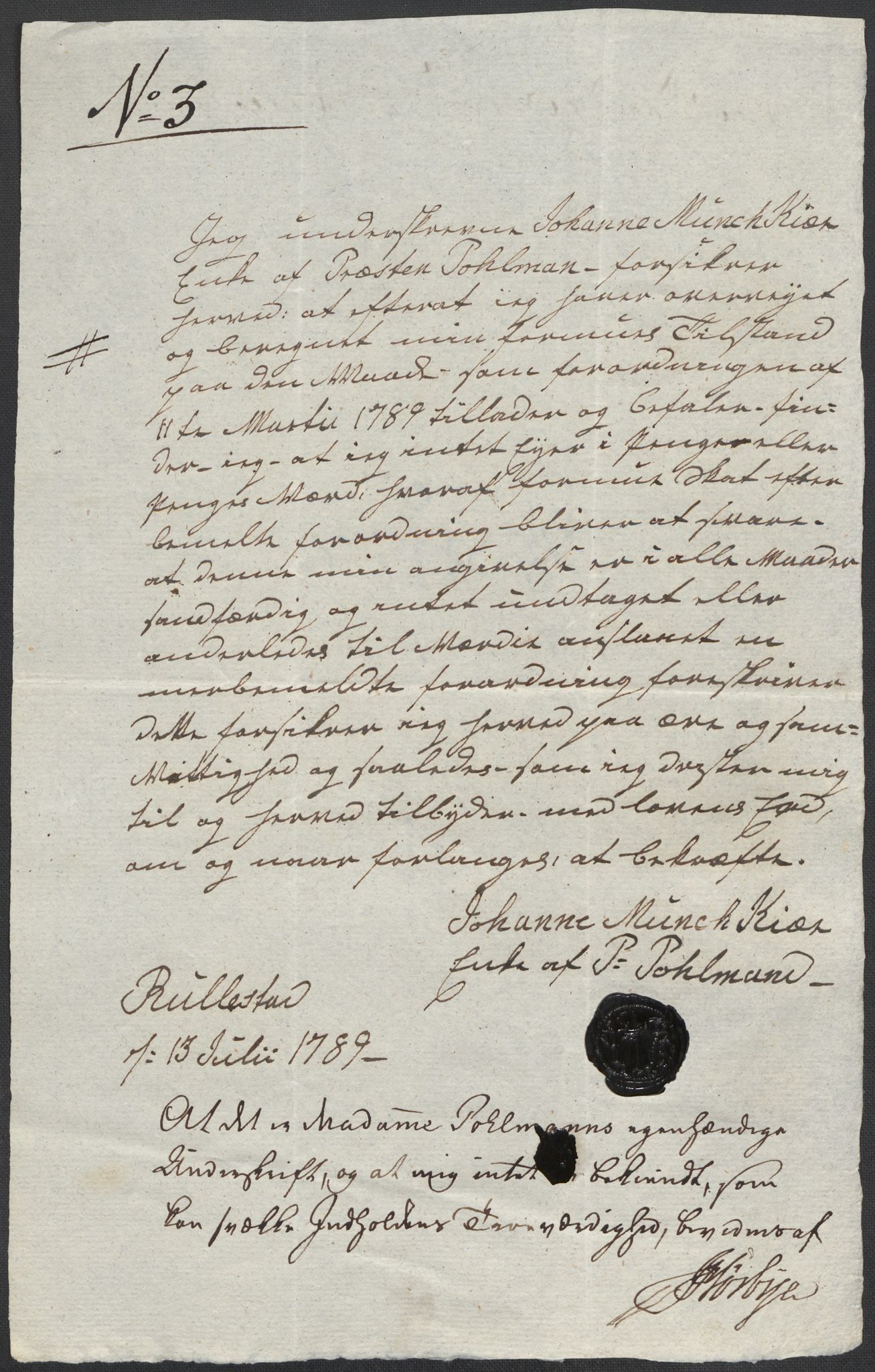 Rentekammeret inntil 1814, Reviderte regnskaper, Mindre regnskaper, AV/RA-EA-4068/Rf/Rfe/L0001: Aker og Follo fogderi, 1789, p. 452