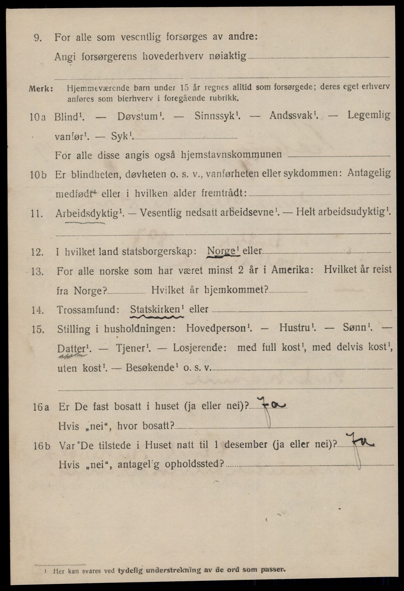 SAT, 1920 census for Ålesund, 1920, p. 35619