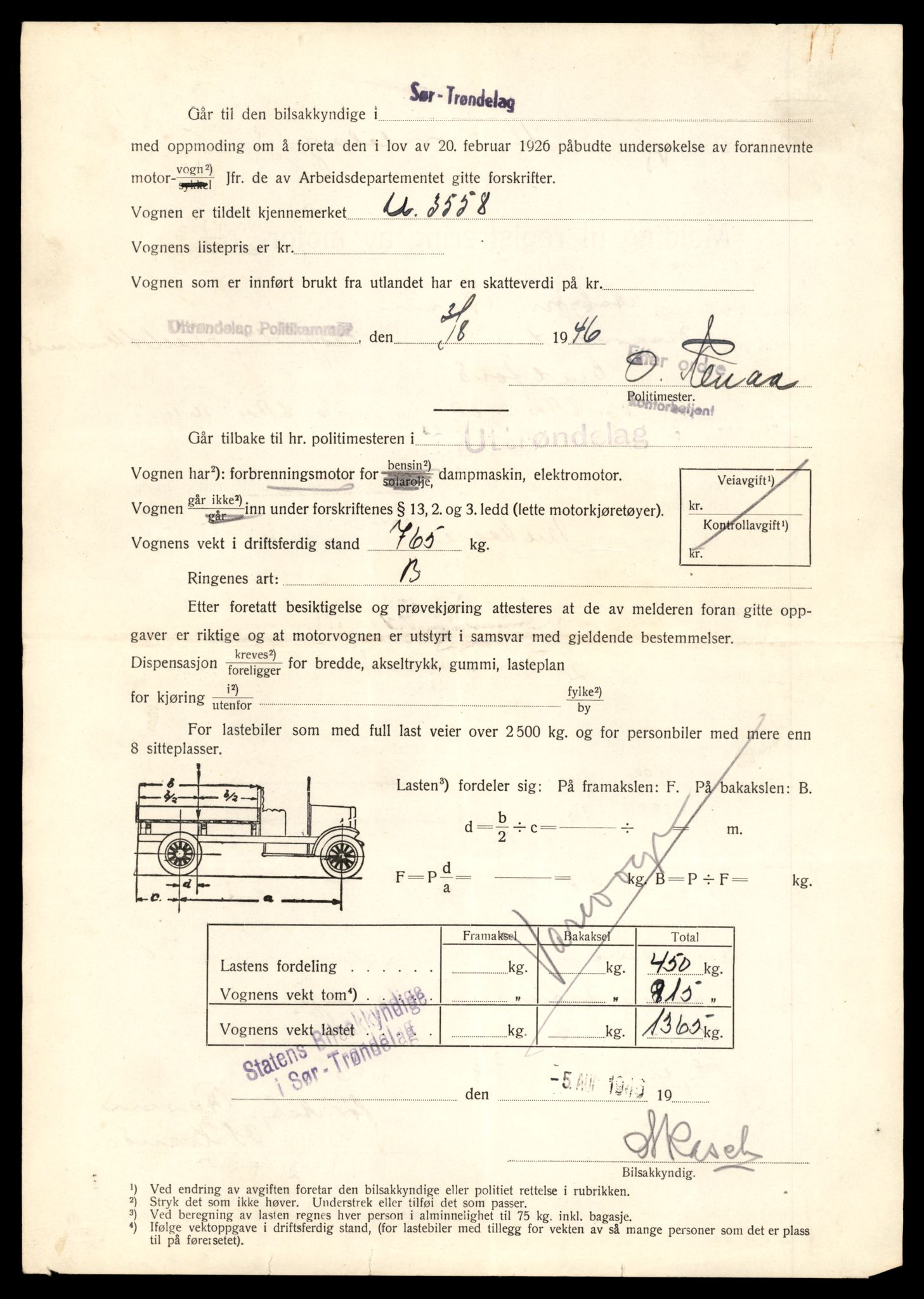 Møre og Romsdal vegkontor - Ålesund trafikkstasjon, AV/SAT-A-4099/F/Fe/L0012: Registreringskort for kjøretøy T 1290 - T 1450, 1927-1998, p. 3273