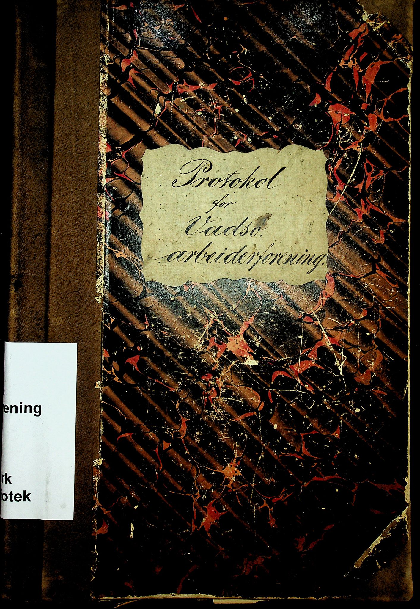 Vadsø Arbeiderforening, FMFB/A-1027/A/L0001: Styreprotokoll, 1880-1885, p. 1