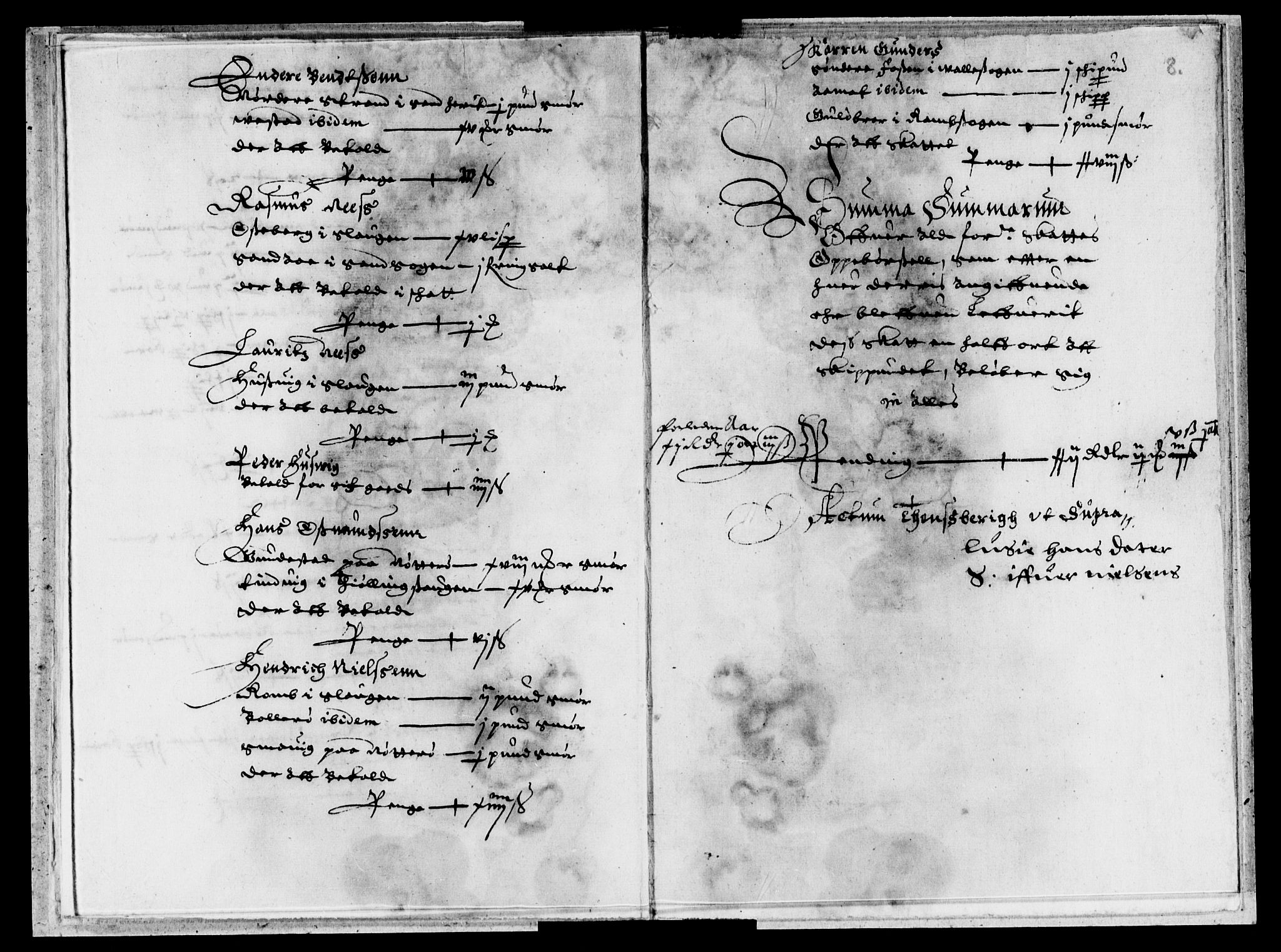 Rentekammeret inntil 1814, Reviderte regnskaper, Lensregnskaper, AV/RA-EA-5023/R/Rb/Rbo/L0024: Tønsberg len, 1642-1644