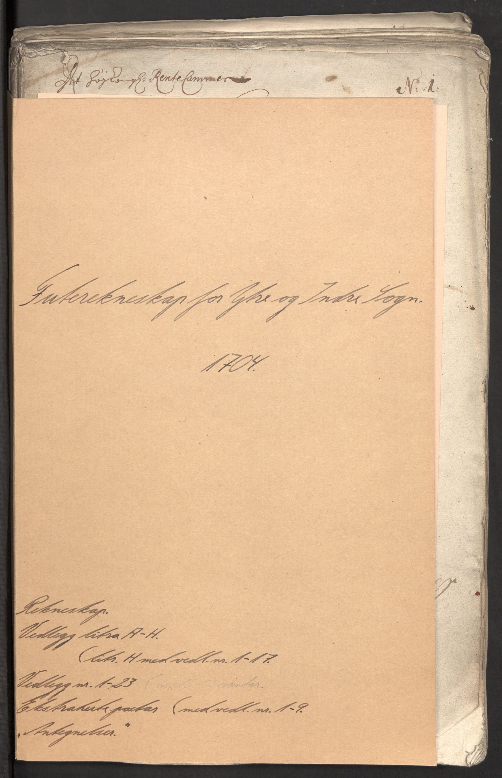 Rentekammeret inntil 1814, Reviderte regnskaper, Fogderegnskap, RA/EA-4092/R52/L3313: Fogderegnskap Sogn, 1703-1704, p. 267