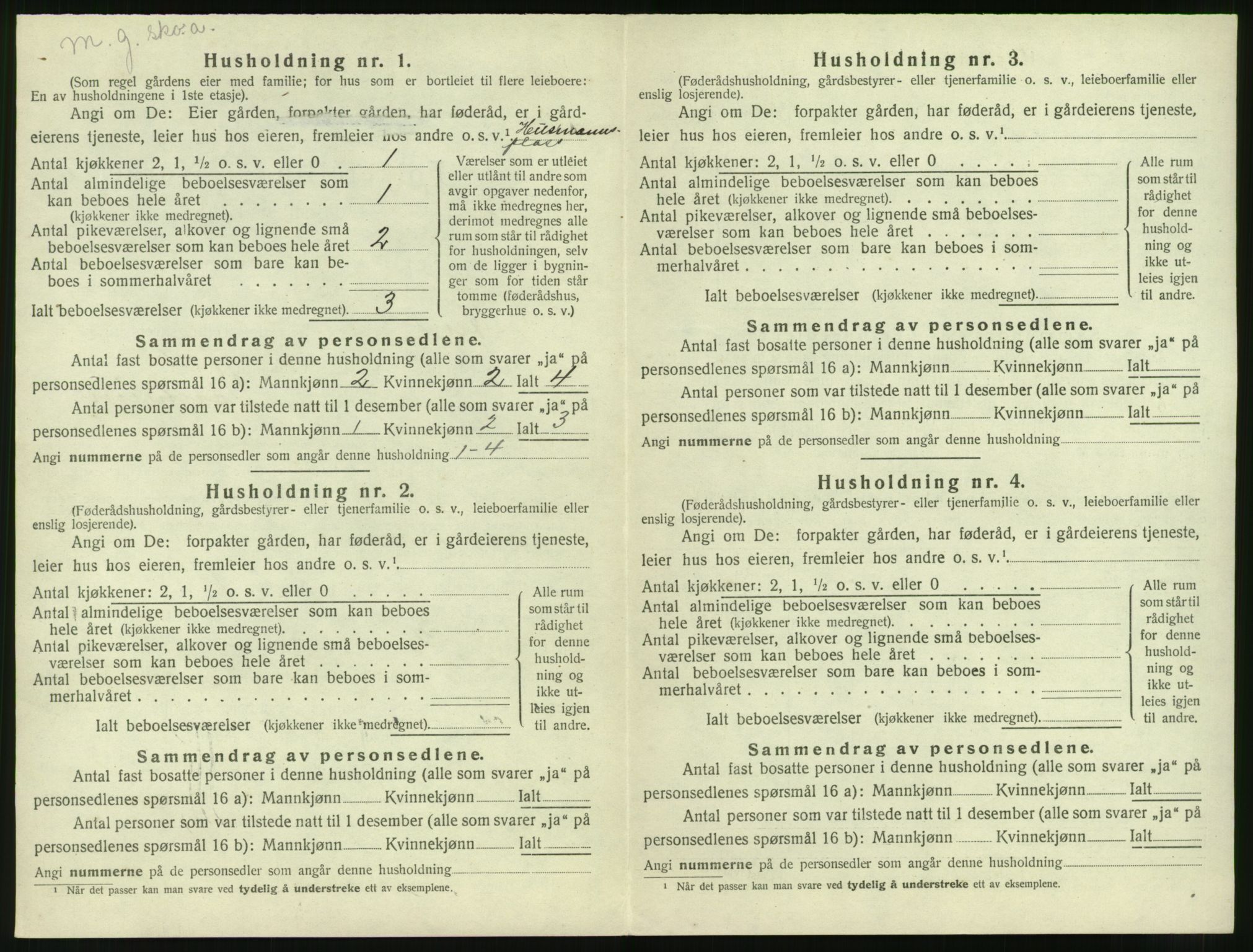 SAT, 1920 census for Hen, 1920, p. 35