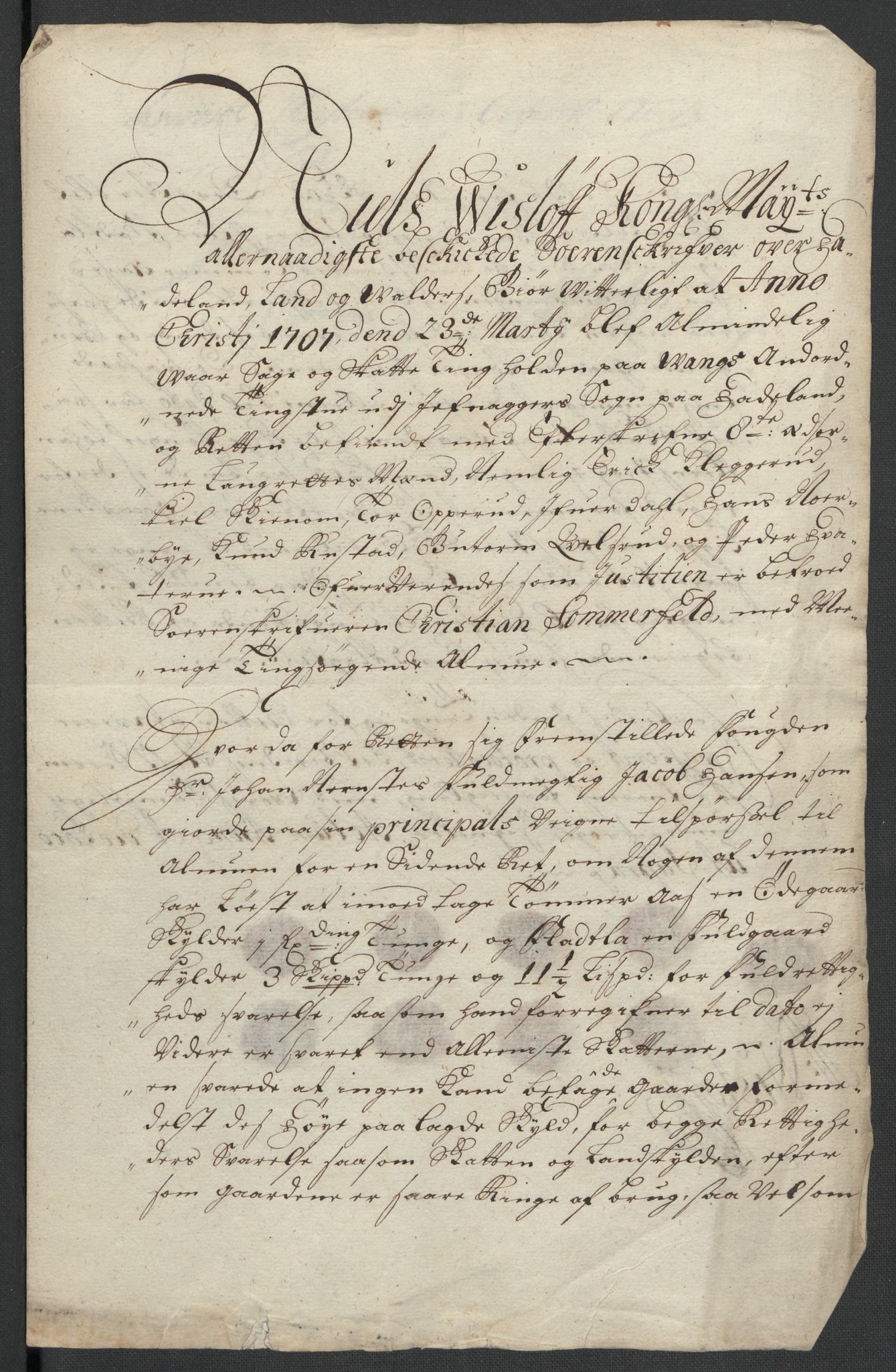 Rentekammeret inntil 1814, Reviderte regnskaper, Fogderegnskap, RA/EA-4092/R18/L1304: Fogderegnskap Hadeland, Toten og Valdres, 1706, p. 353