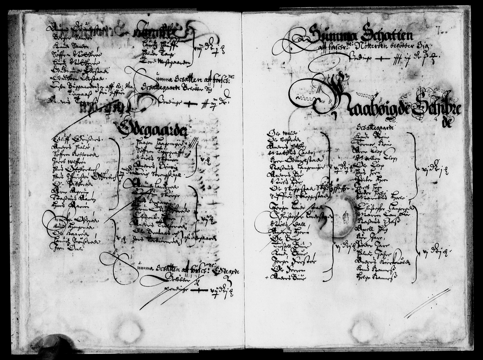 Rentekammeret inntil 1814, Reviderte regnskaper, Lensregnskaper, AV/RA-EA-5023/R/Rb/Rbo/L0025: Tønsberg len, 1643-1645