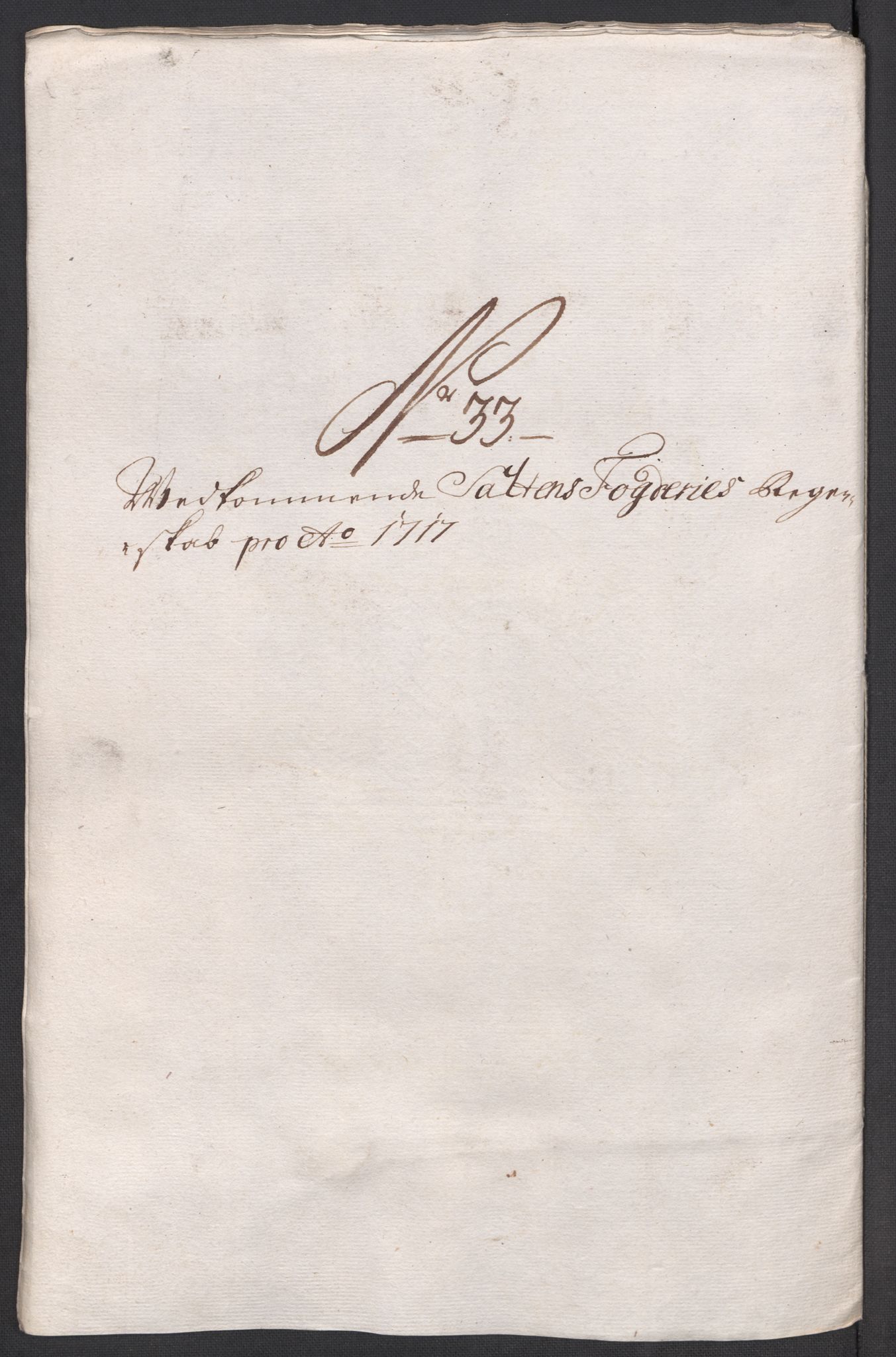 Rentekammeret inntil 1814, Reviderte regnskaper, Fogderegnskap, AV/RA-EA-4092/R66/L4587: Fogderegnskap Salten, 1717, p. 260