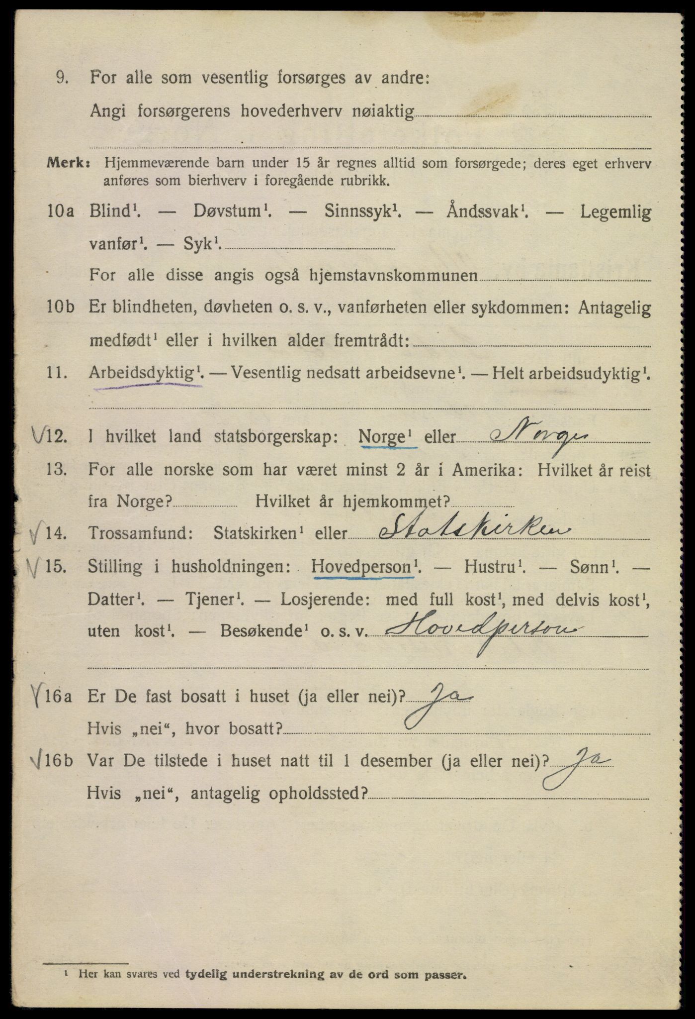 SAO, 1920 census for Kristiania, 1920, p. 612288