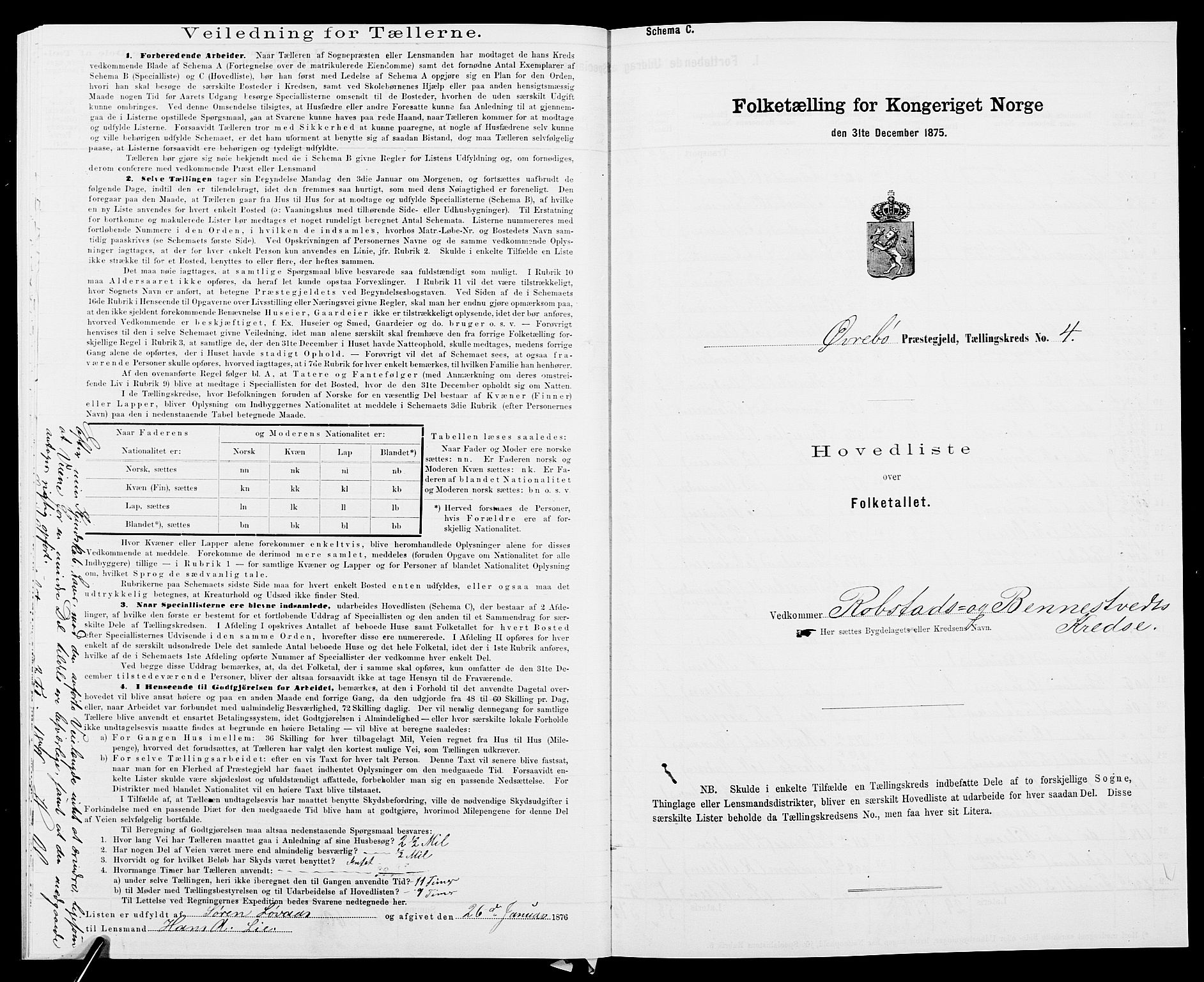 SAK, 1875 census for 1016P Øvrebø, 1875, p. 24