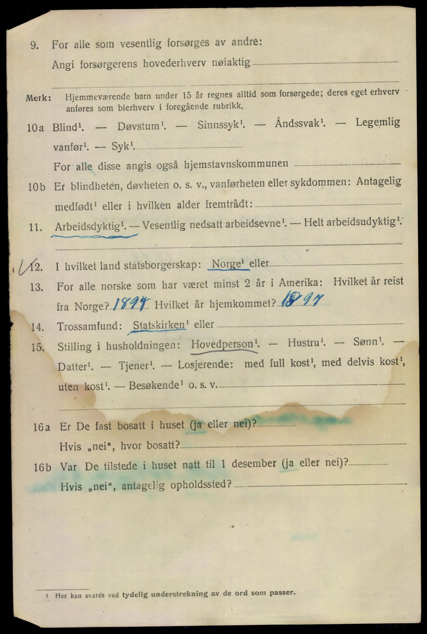 SAO, 1920 census for Kristiania, 1920, p. 219458