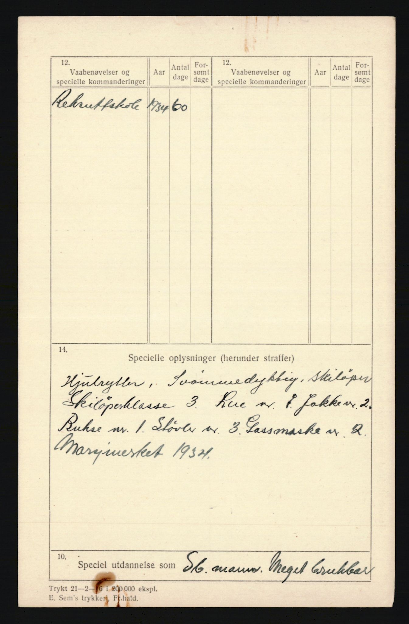 Forsvaret, Troms infanteriregiment nr. 16, AV/RA-RAFA-3146/P/Pa/L0018: Rulleblad for regimentets menige mannskaper, årsklasse 1934, 1934, p. 622