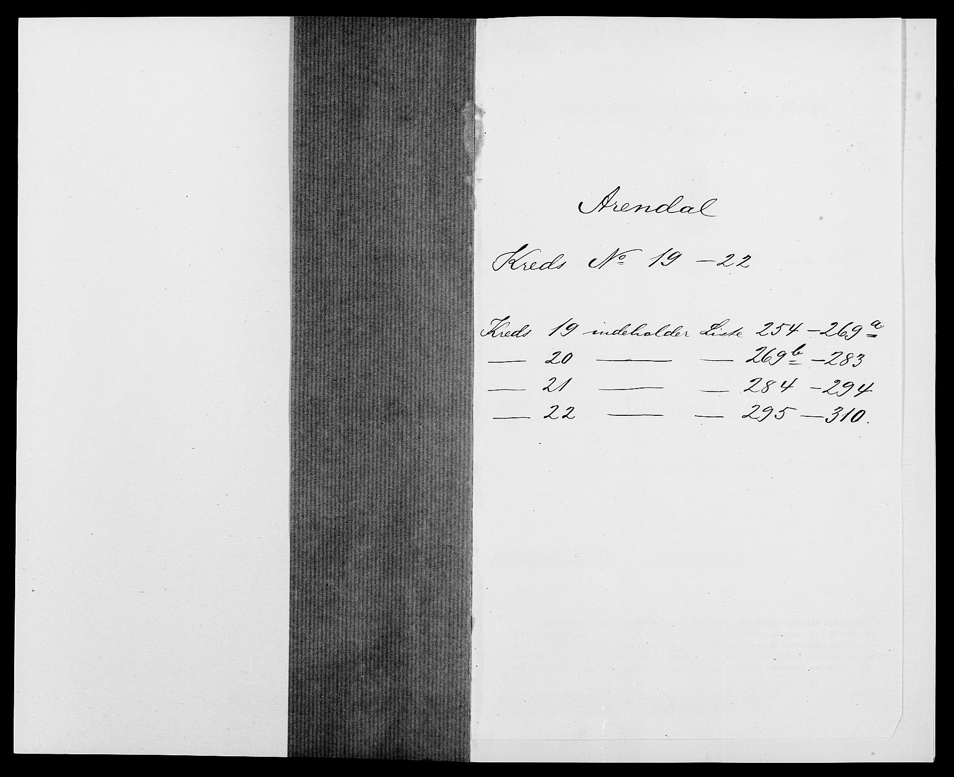 SAK, 1875 census for 0903P Arendal, 1875, p. 597