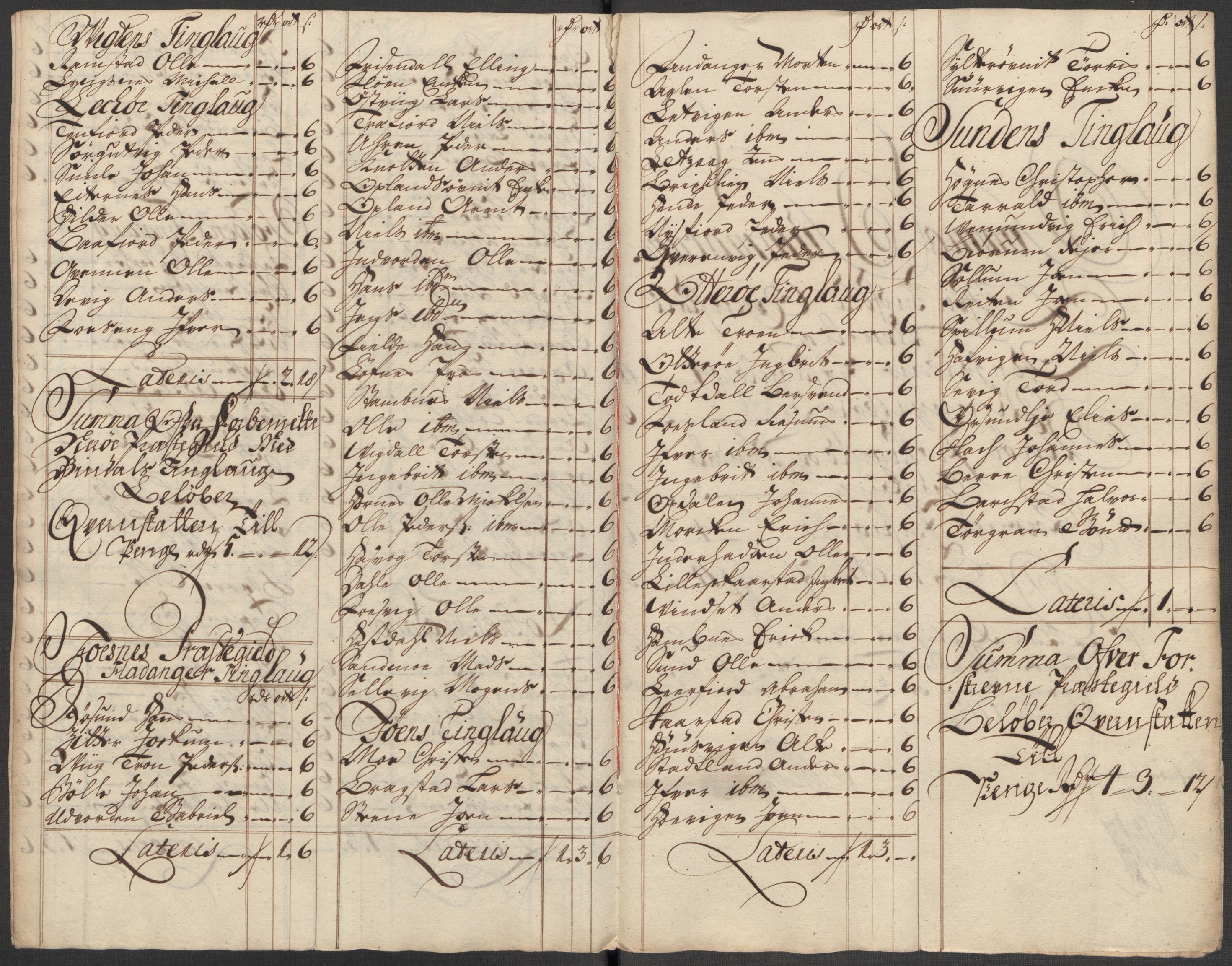 Rentekammeret inntil 1814, Reviderte regnskaper, Fogderegnskap, AV/RA-EA-4092/R64/L4436: Fogderegnskap Namdal, 1715, p. 115