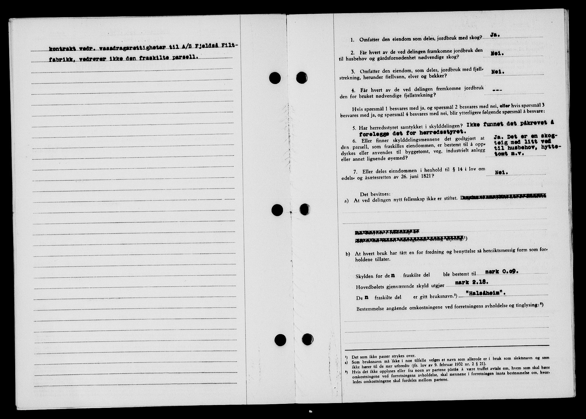 Flekkefjord sorenskriveri, SAK/1221-0001/G/Gb/Gba/L0064: Mortgage book no. A-12, 1948-1949, Diary no: : 668/1948
