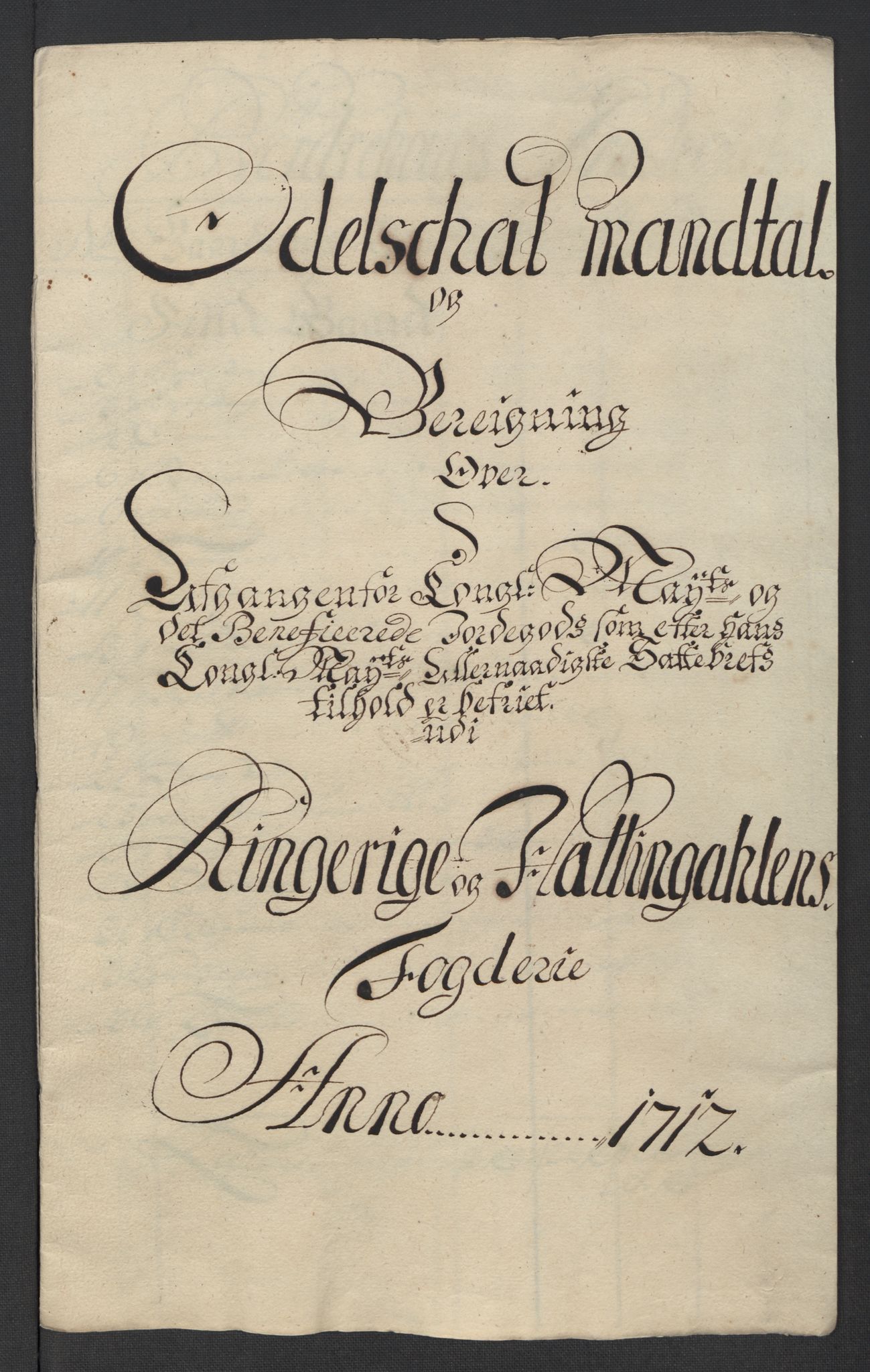 Rentekammeret inntil 1814, Reviderte regnskaper, Fogderegnskap, RA/EA-4092/R23/L1470: Fogderegnskap Ringerike og Hallingdal, 1712, p. 175