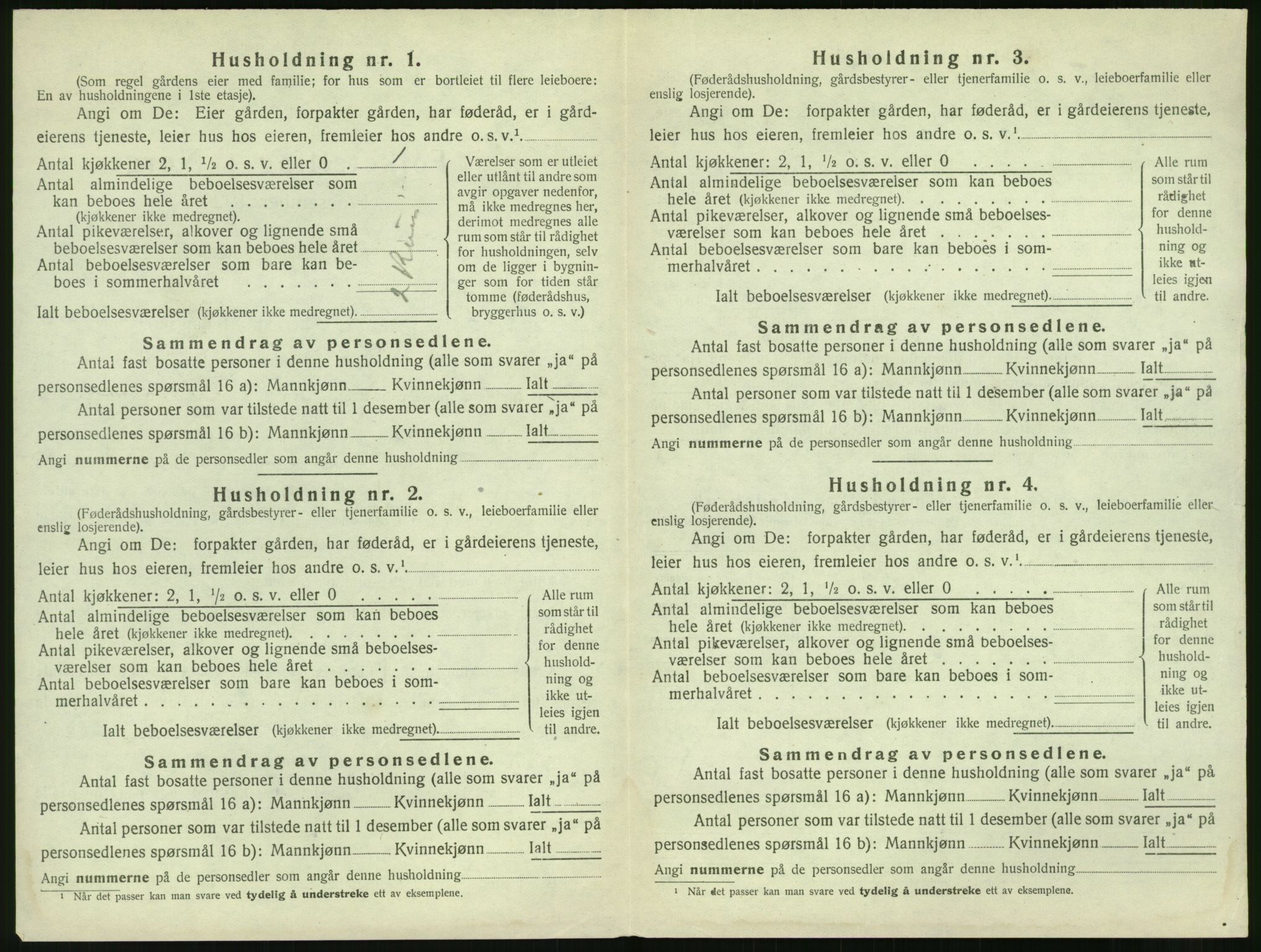 SAK, 1920 census for Søndeled, 1920, p. 148