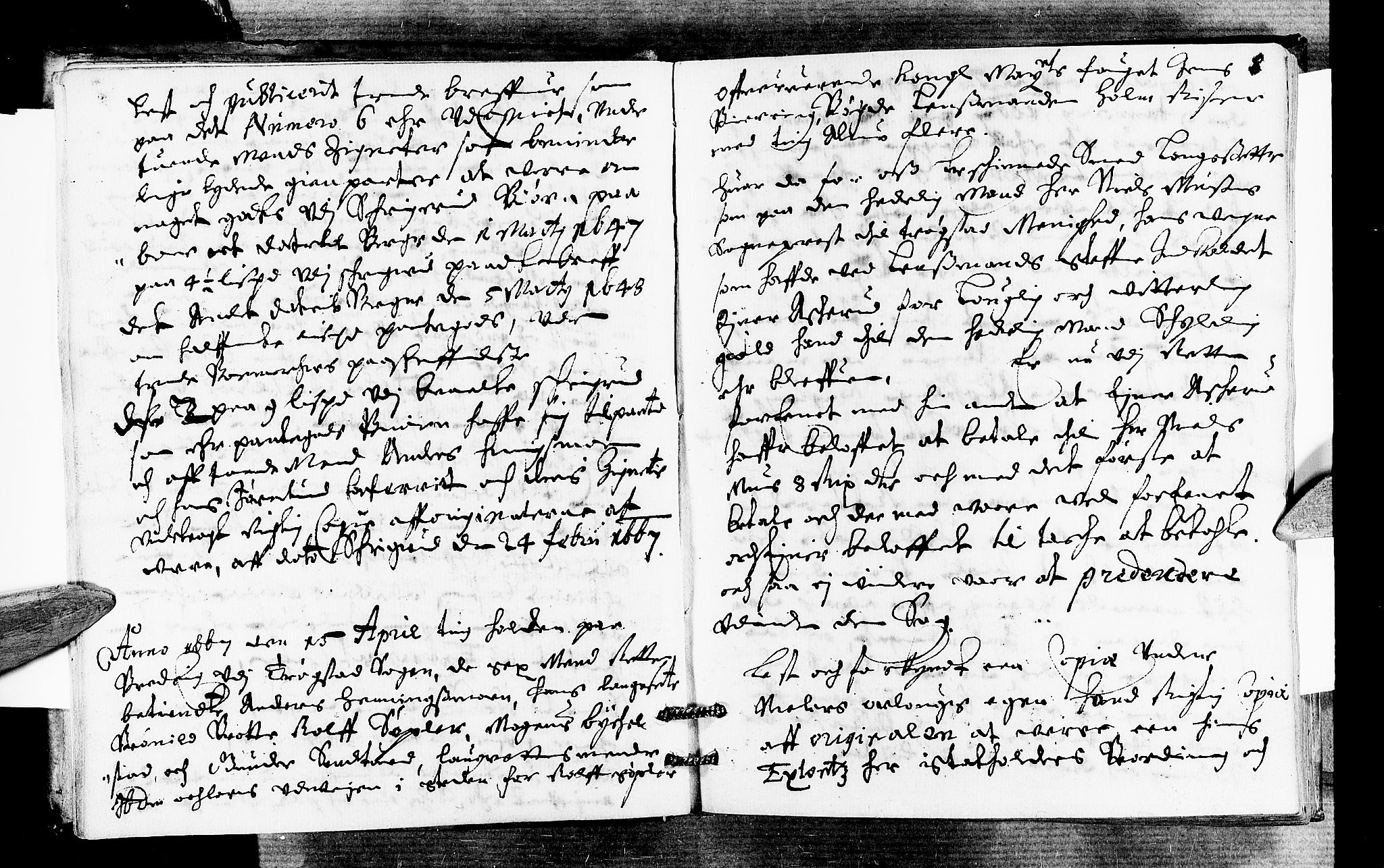 Heggen og Frøland sorenskriveri I, AV/SAO-A-11556/F/Fb/L0008: Tingbok, 1667, p. 7b-8a