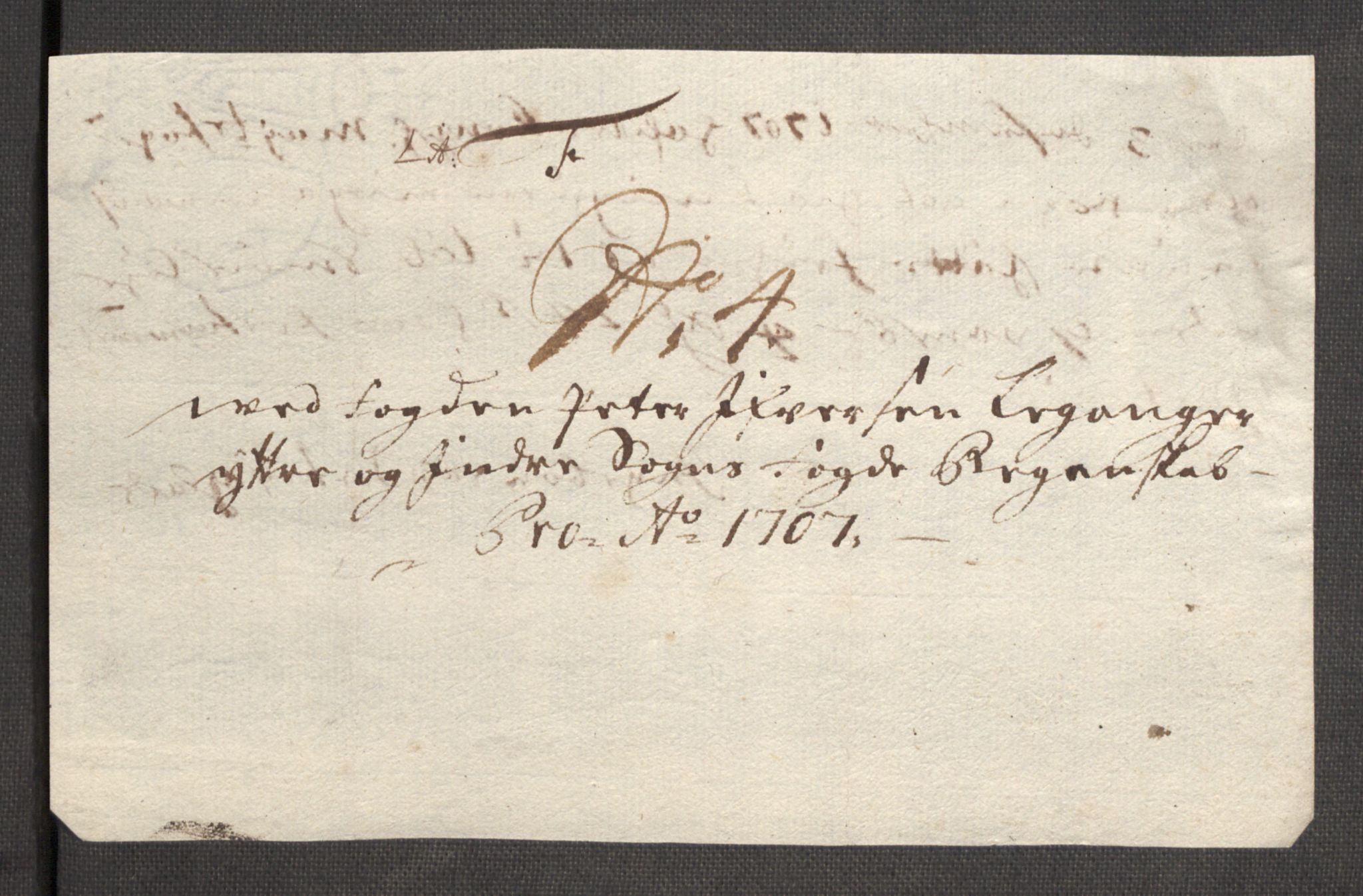 Rentekammeret inntil 1814, Reviderte regnskaper, Fogderegnskap, AV/RA-EA-4092/R52/L3314: Fogderegnskap Sogn, 1705-1707, p. 570