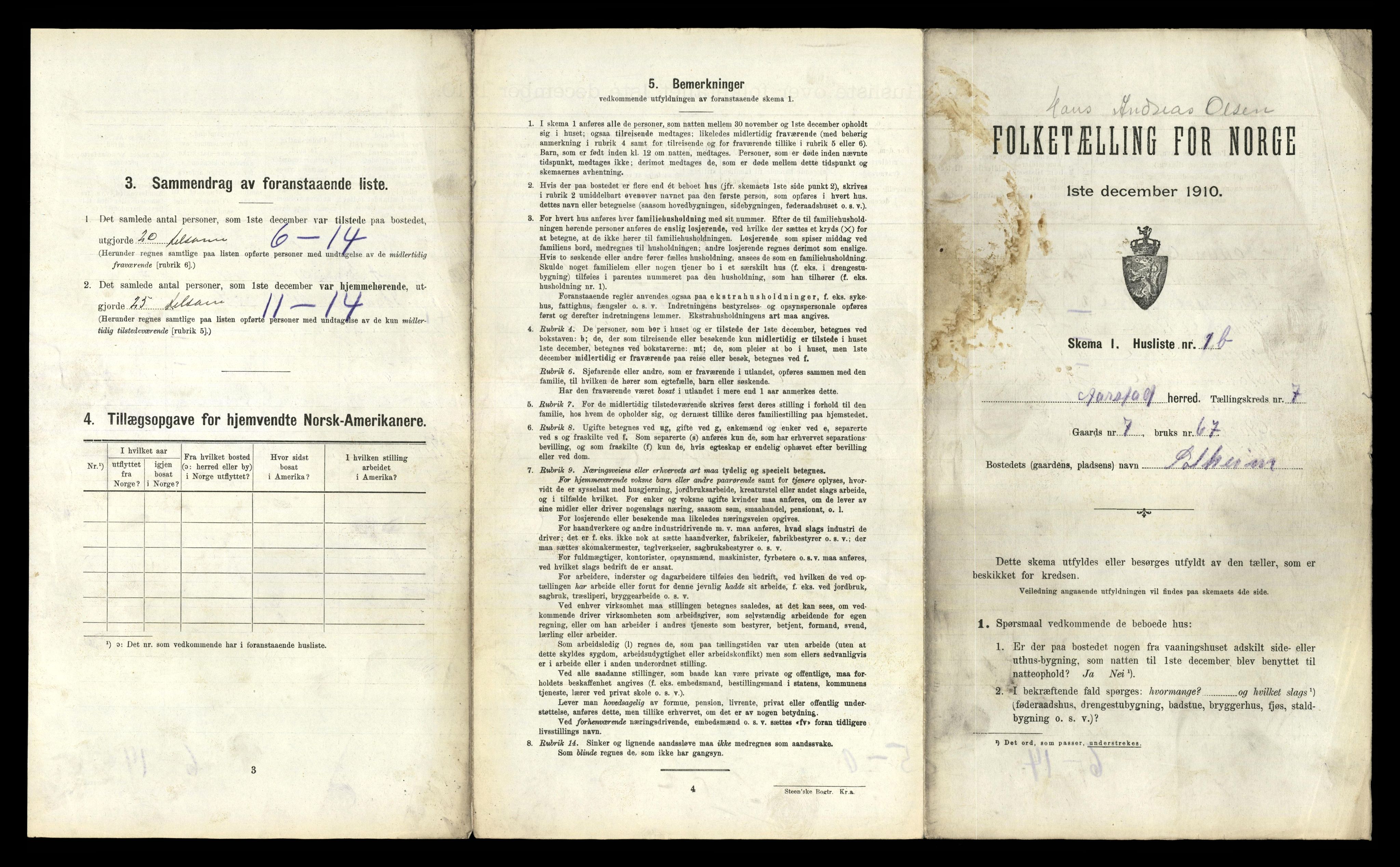 RA, 1910 census for Årstad, 1910, p. 934