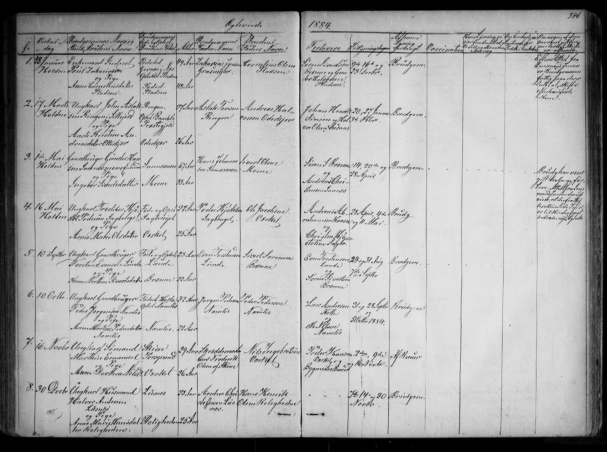 Holla kirkebøker, AV/SAKO-A-272/G/Ga/L0004: Parish register (copy) no. I 4, 1867-1890, p. 346