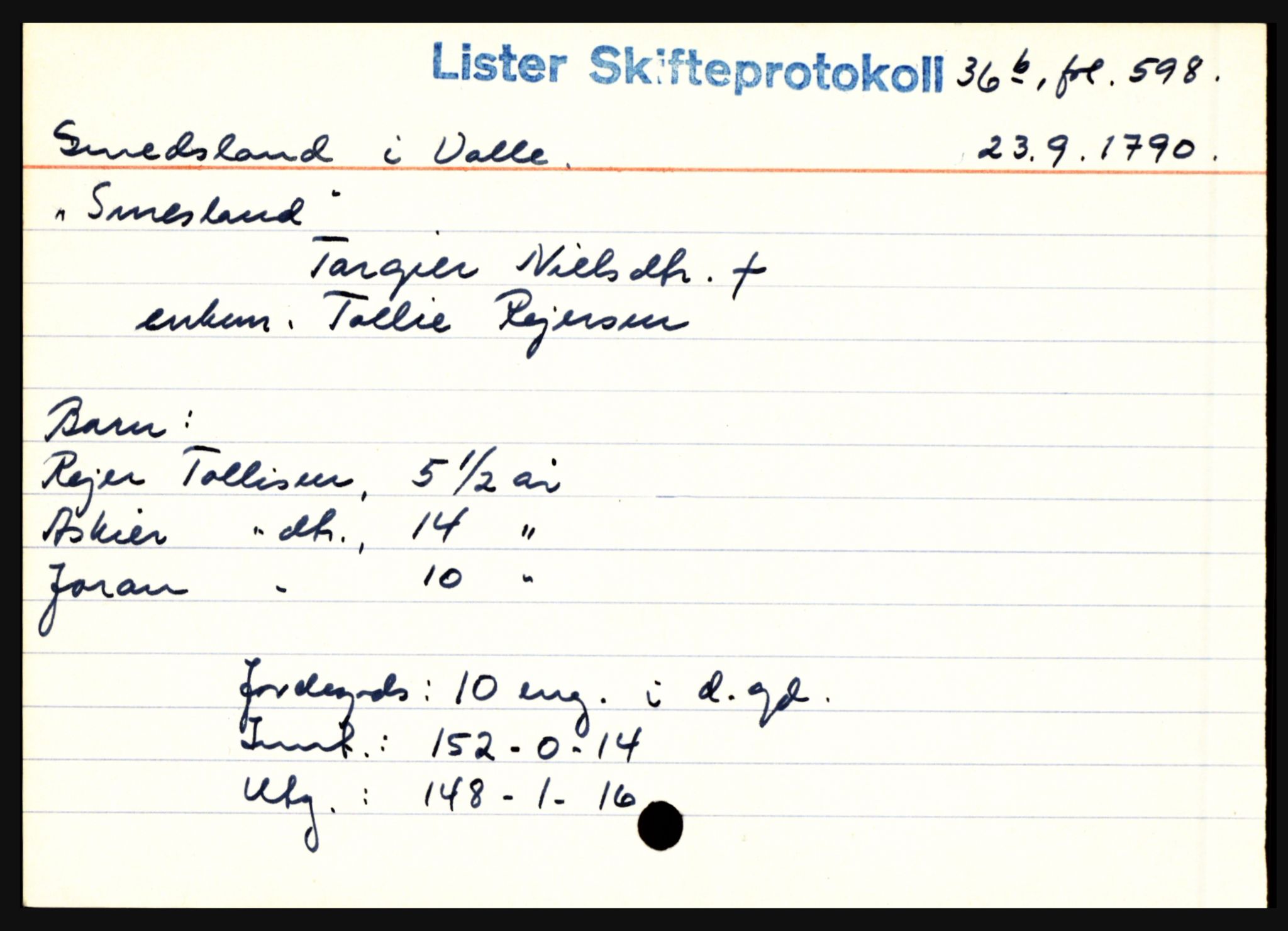 Lister sorenskriveri, AV/SAK-1221-0003/H, p. 34987